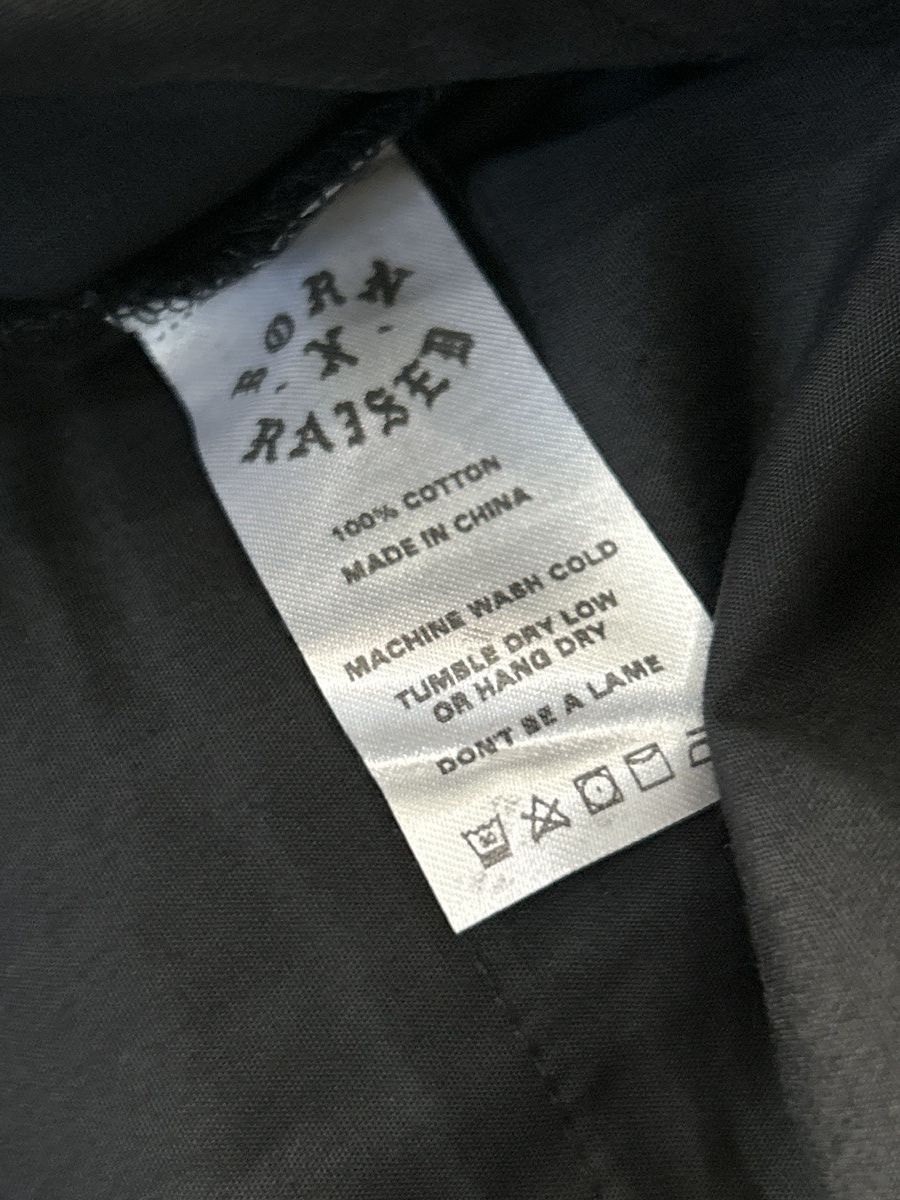 Born X Raised Born x Raised Embroidered Black Pants Size XL NEW Size US 34 / EU 50 - 6 Thumbnail