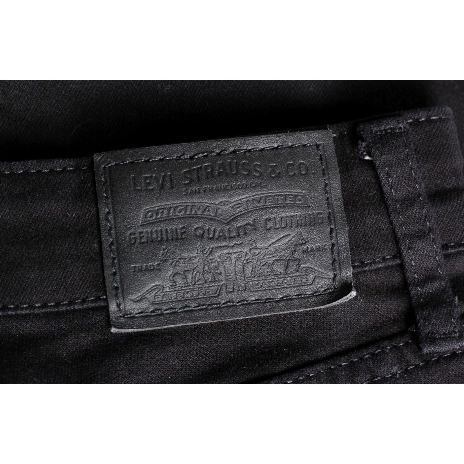 Levi's LEVI’S 725 HIGH RISE BOOTCUT PREMIUM Jeans Women 26W 30L Black DX DZ8001 Size 26" / US 2 / IT 38 - 4 Thumbnail