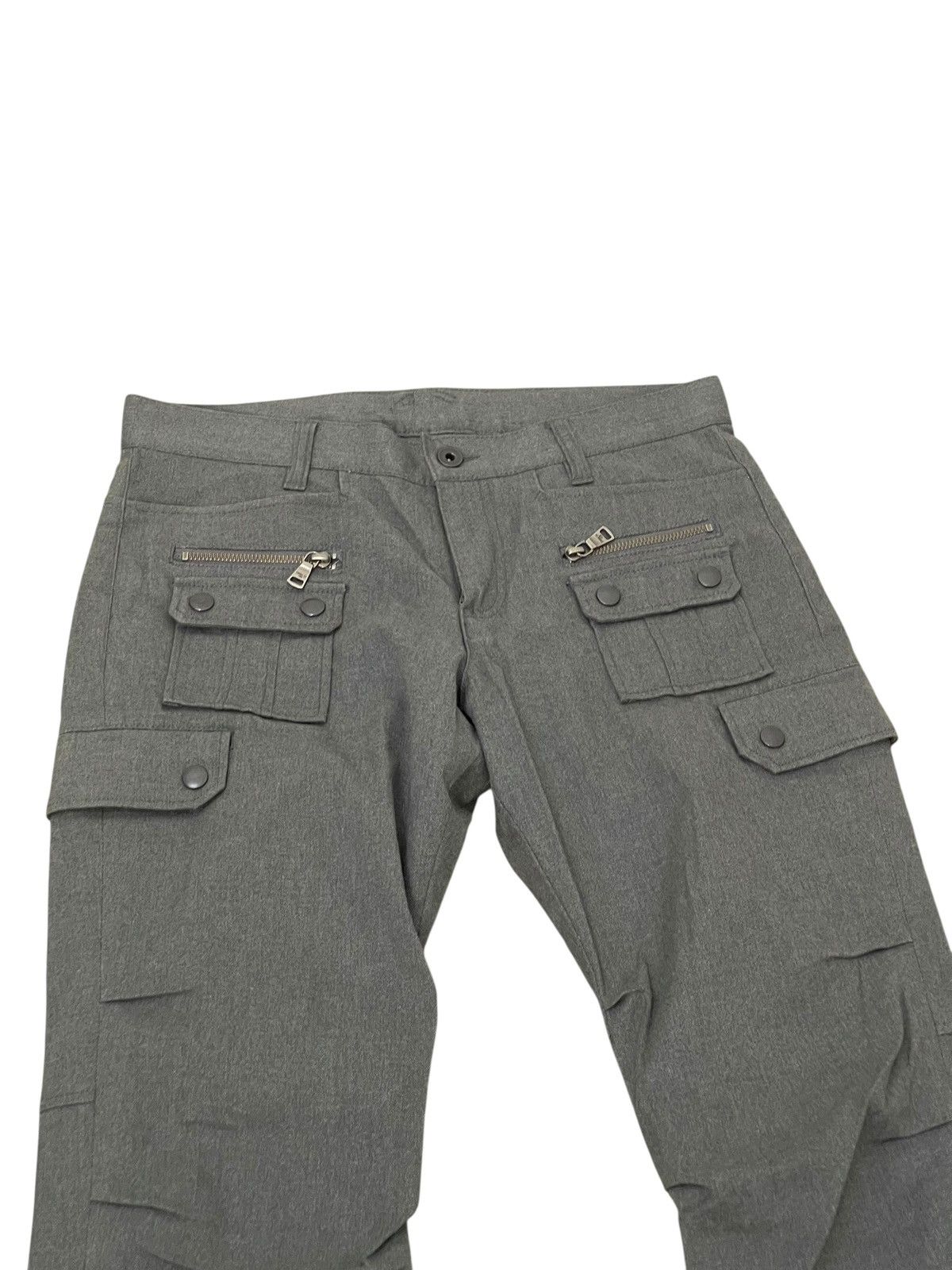 Japanese Brand Skinny Cargo Comme Ca Ism Stretch Pant 1🟦9 Size US 31 - 1 Thumbnail