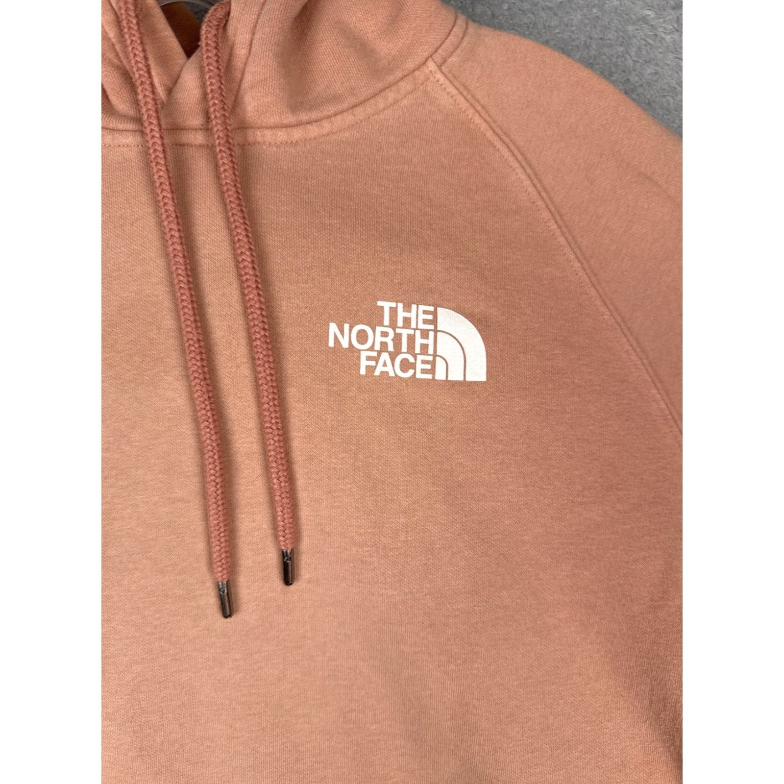 The North Face The North Face Hoodie Womens M Pink NSE Logo Fleece Pullover Sweatshirt Size M / US 6-8 / IT 42-44 - 6 Thumbnail