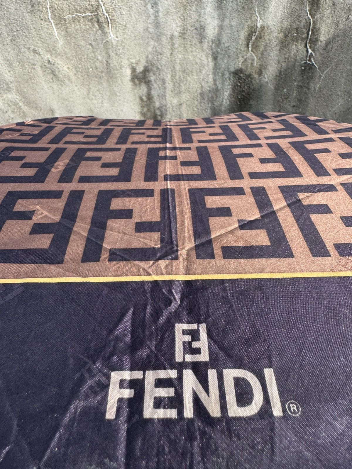Fendi Vintage Fendi FF Zucca Monogram Folding Umbrella Size ONE SIZE - 6 Thumbnail