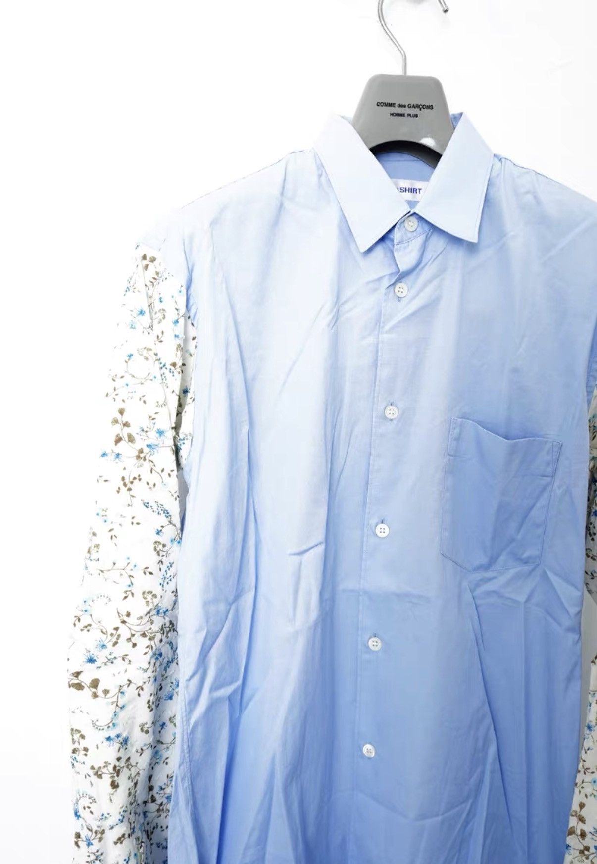 Comme des Garcons Comme des Garçons Embroidered Panel Sleeve Shirt Size US S / EU 44-46 / 1 - 4 Thumbnail