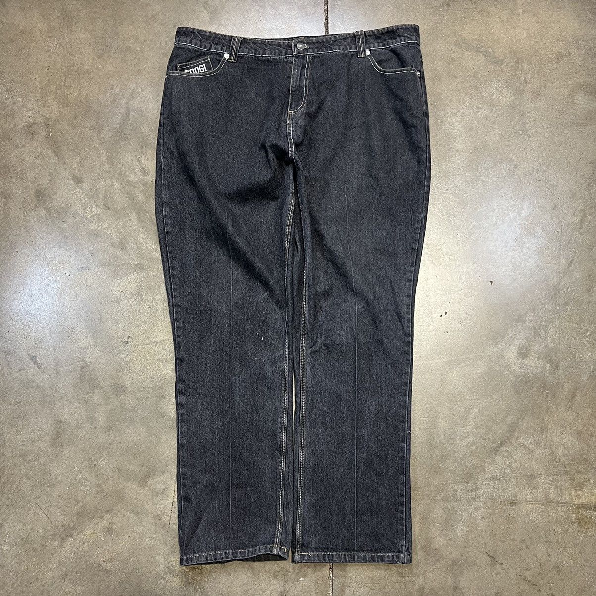 Coogi × Vintage Vintage Y2K Coogi Denim Jeans Baggy Embroidered Pocket Skate Size US 42 / EU 58 - 5 Thumbnail