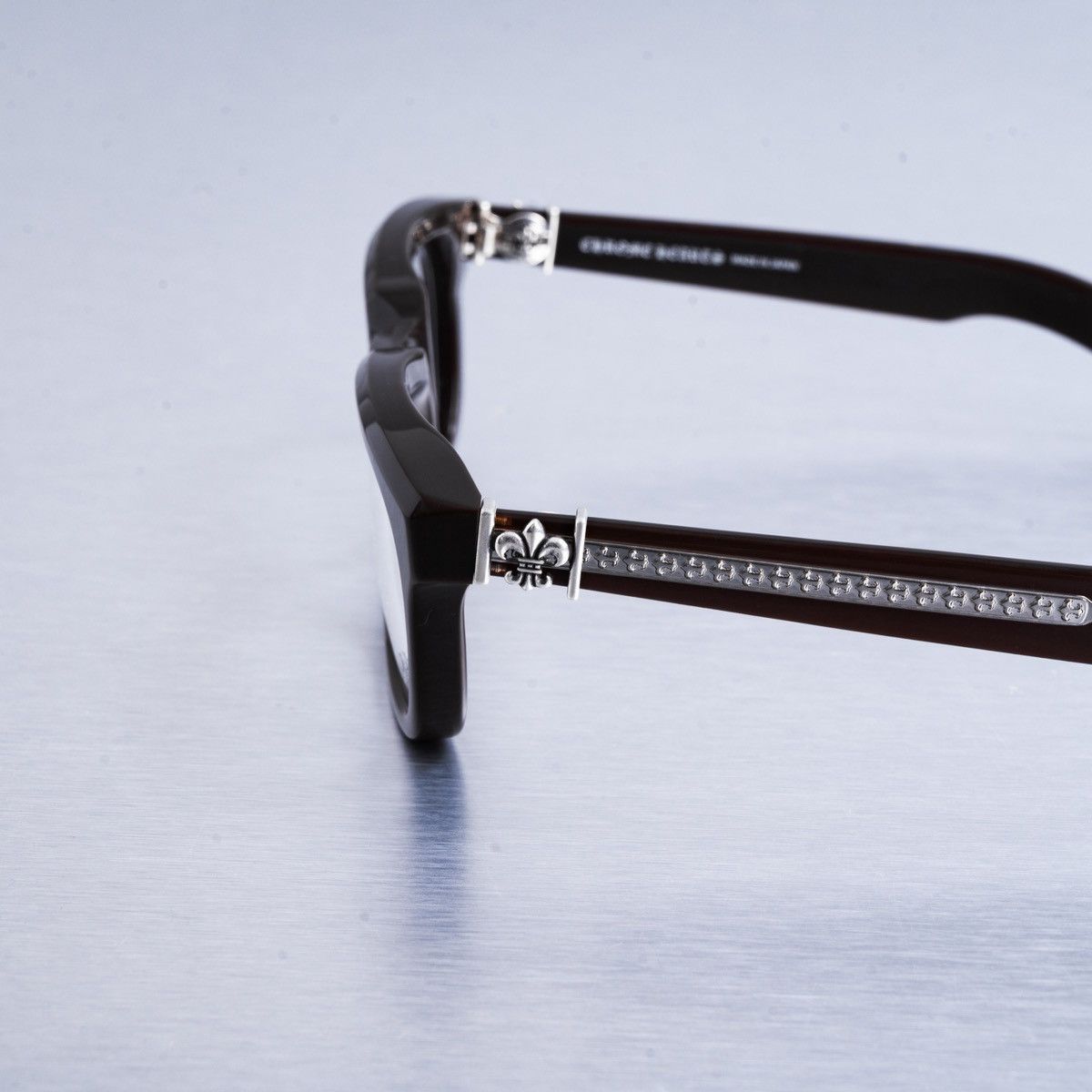 Chrome Hearts CHROME HEARTS SEE YOU IN TEA CLASSIC BROWN GLASSES Size ONE SIZE - 3 Thumbnail