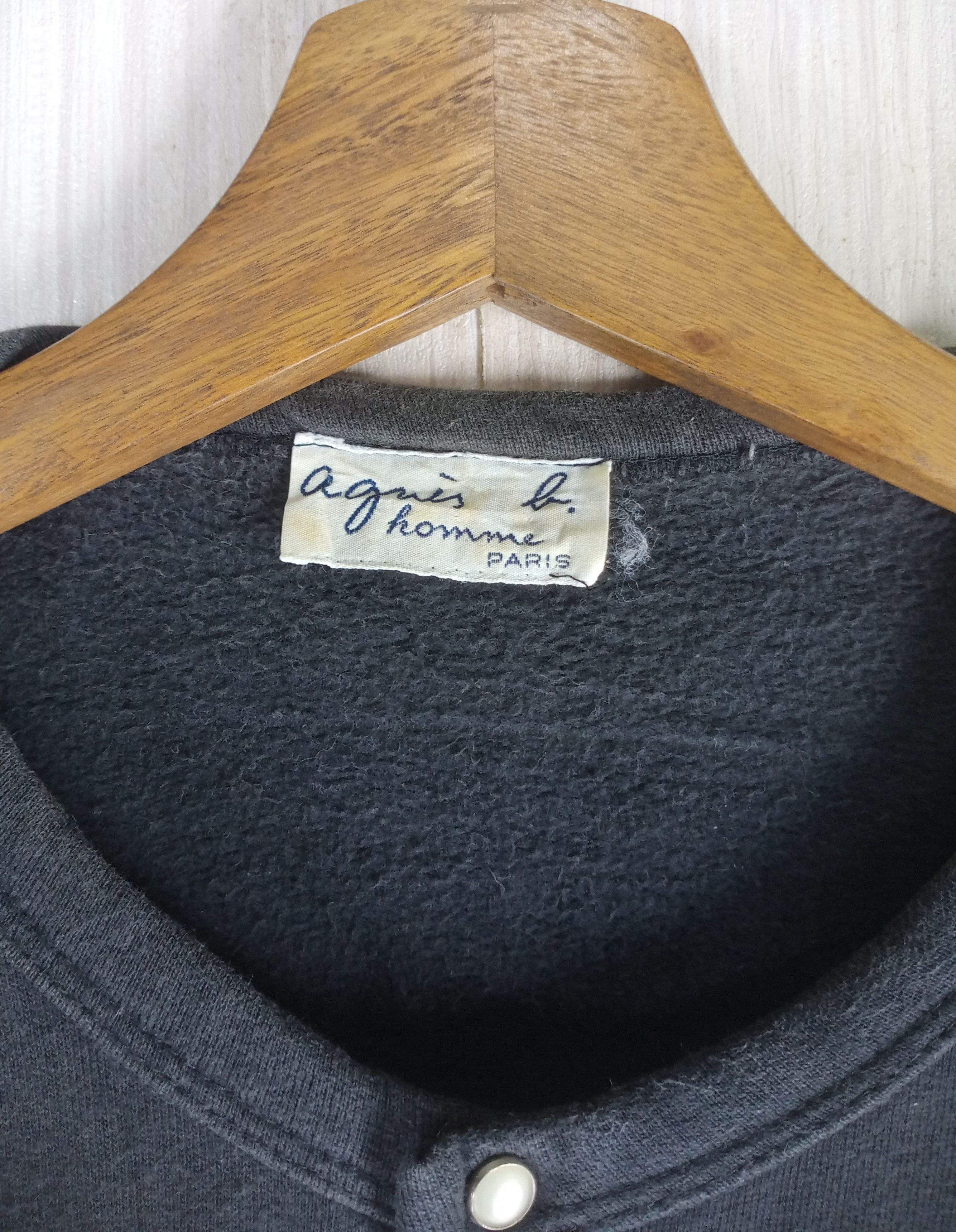agnes b. Rare Vintage Agnes B.Paris Snap Button Sweater Size US M / EU 48-50 / 2 - 5 Thumbnail