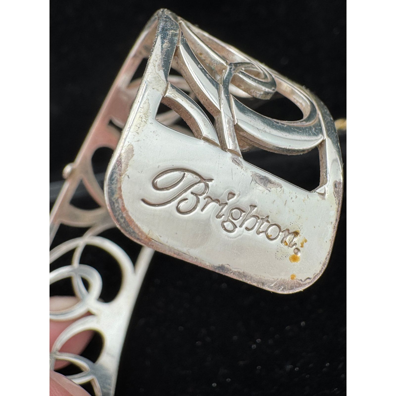 Brighton Christo Vienna Narrow Cuff Bracelet by Brighton Silver Plate Size ONE SIZE - 3 Thumbnail