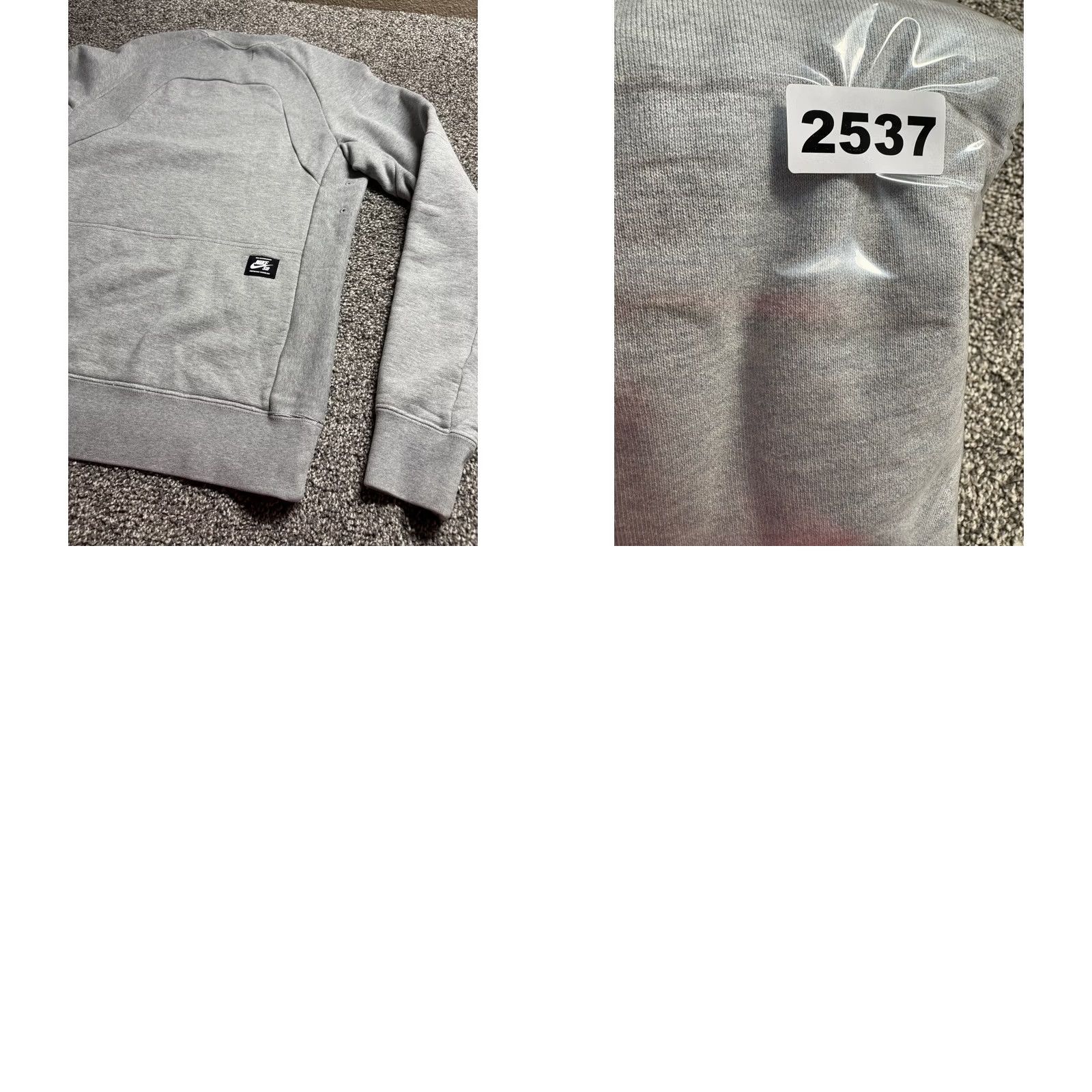 Nike Nike SB Everett Sweatshirt Mens Small Gray Motion Crew Heavyweight Size US S / EU 44-46 / 1 - 9 Thumbnail