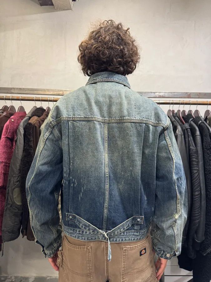 Givenchy Givenchy Reinforced Denim Jacket by Matthew Williams Size US M / EU 48-50 / 2 - 3 Thumbnail