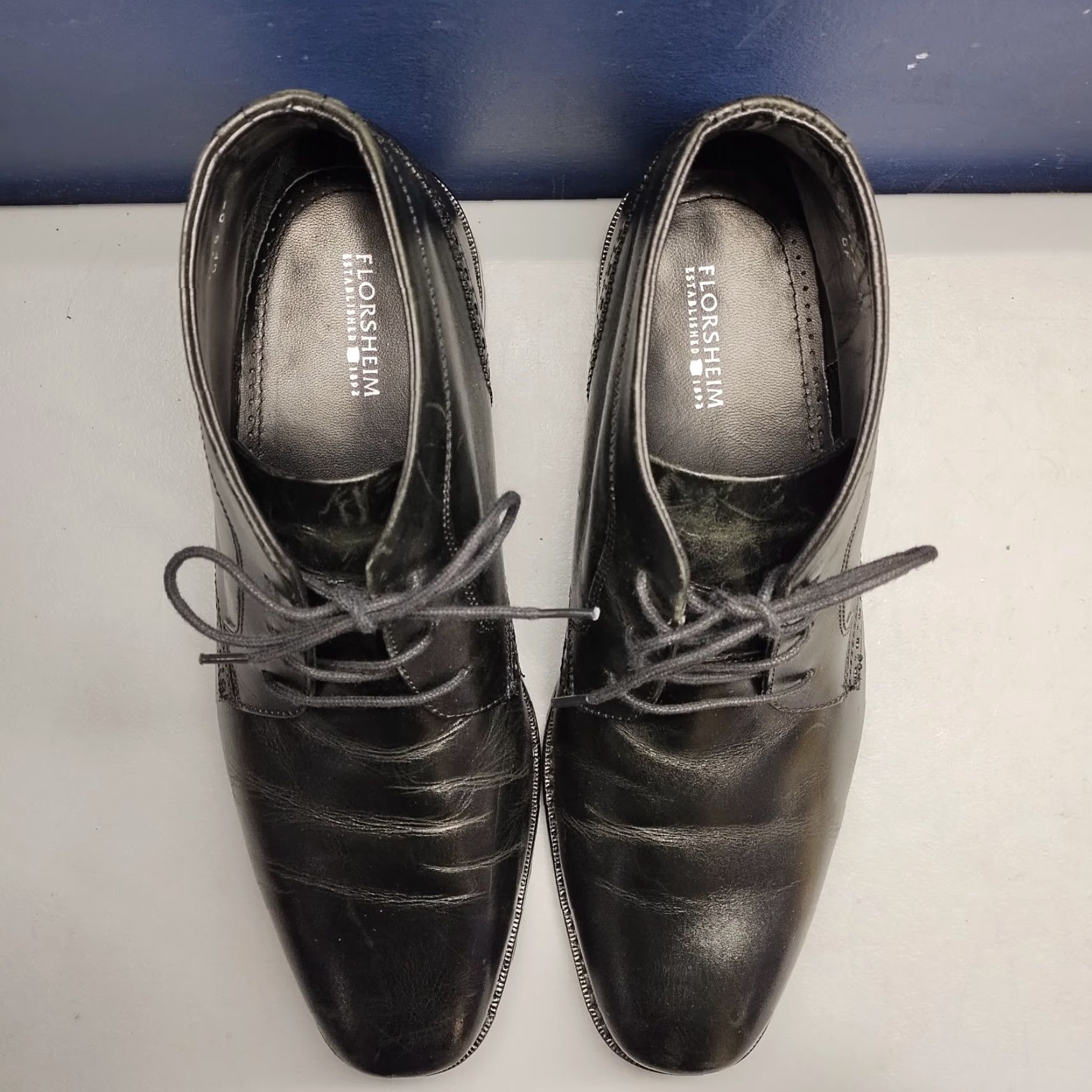 Florsheim Florsheim Castellano Chukka Boots Mens Size 10EEE Black Leather Lace Up Size US 10 / EU 43 - 6 Thumbnail