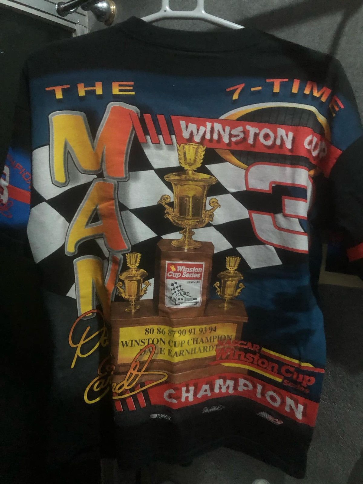 NASCAR × Vintage Dale Earnhardt Sr. AOP Size US XL / EU 56 / 4 - 2 Thumbnail