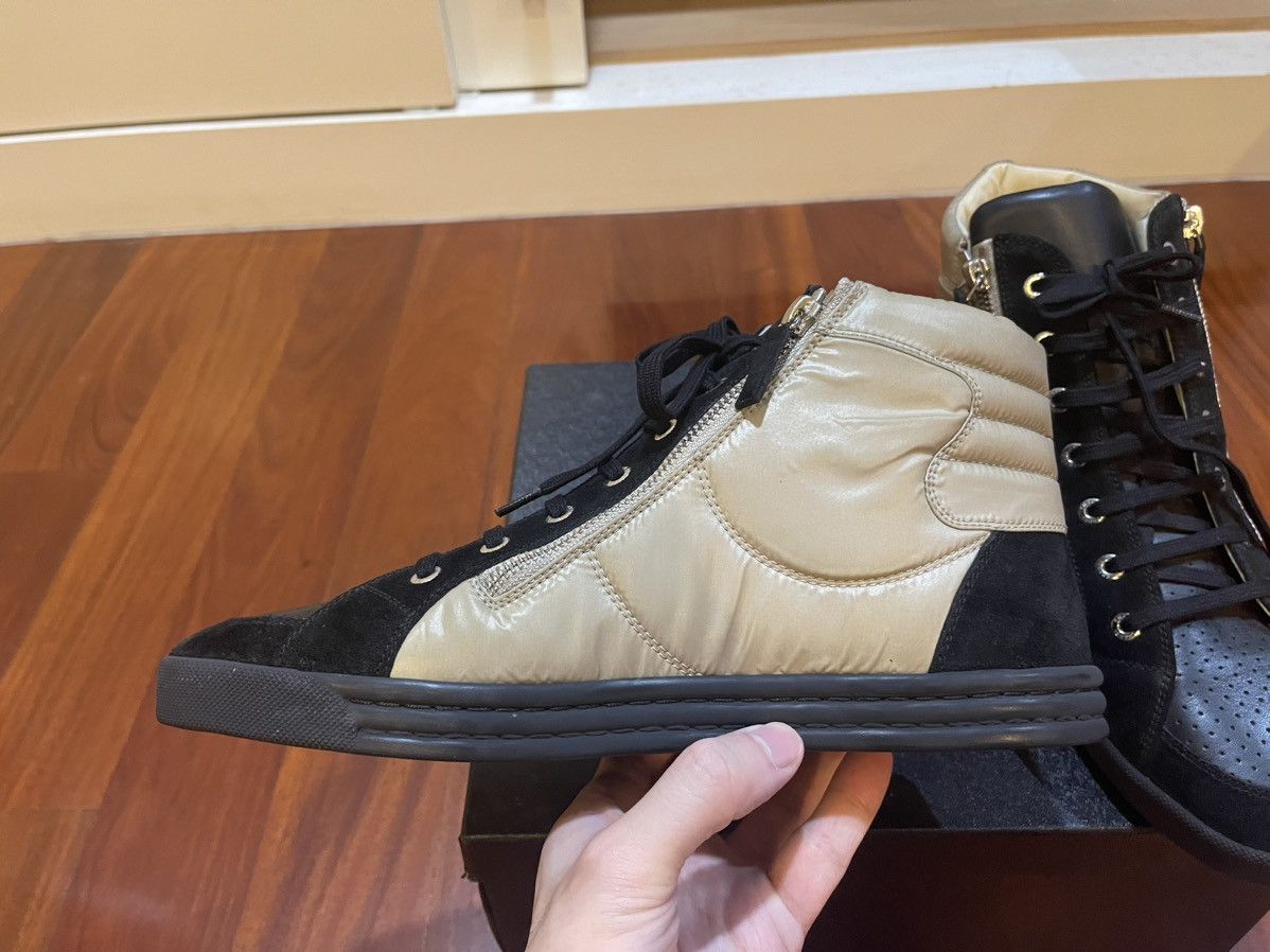 Chanel × Karl Lagerfeld Chanel Beige Black Sneakers Size US 9 / EU 42 - 14 Thumbnail