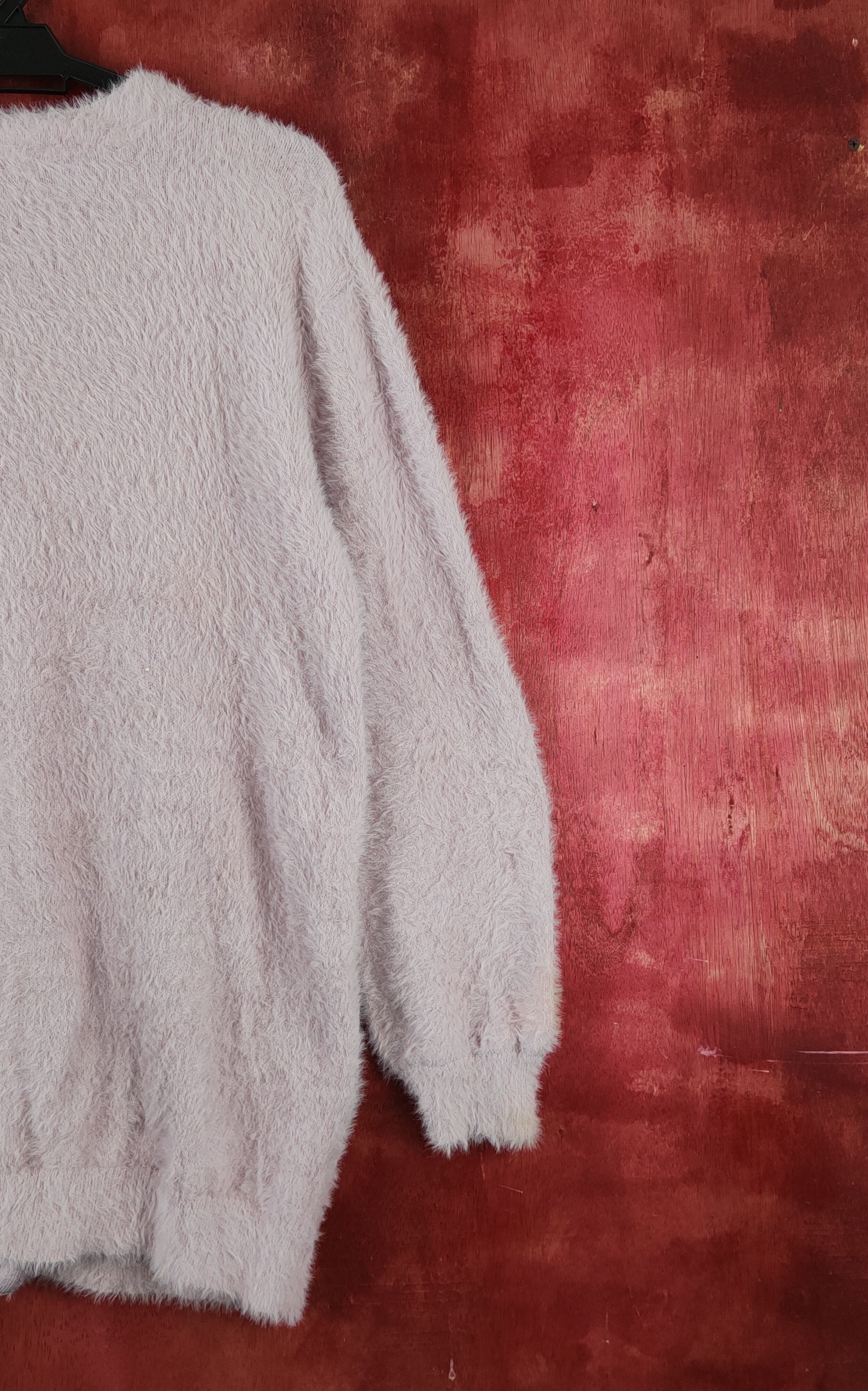 Japanese Brand × Vintage Ingni Purple Fur Mohair Knitwear Cardigan Size M / US 6-8 / IT 42-44 - 10 Thumbnail