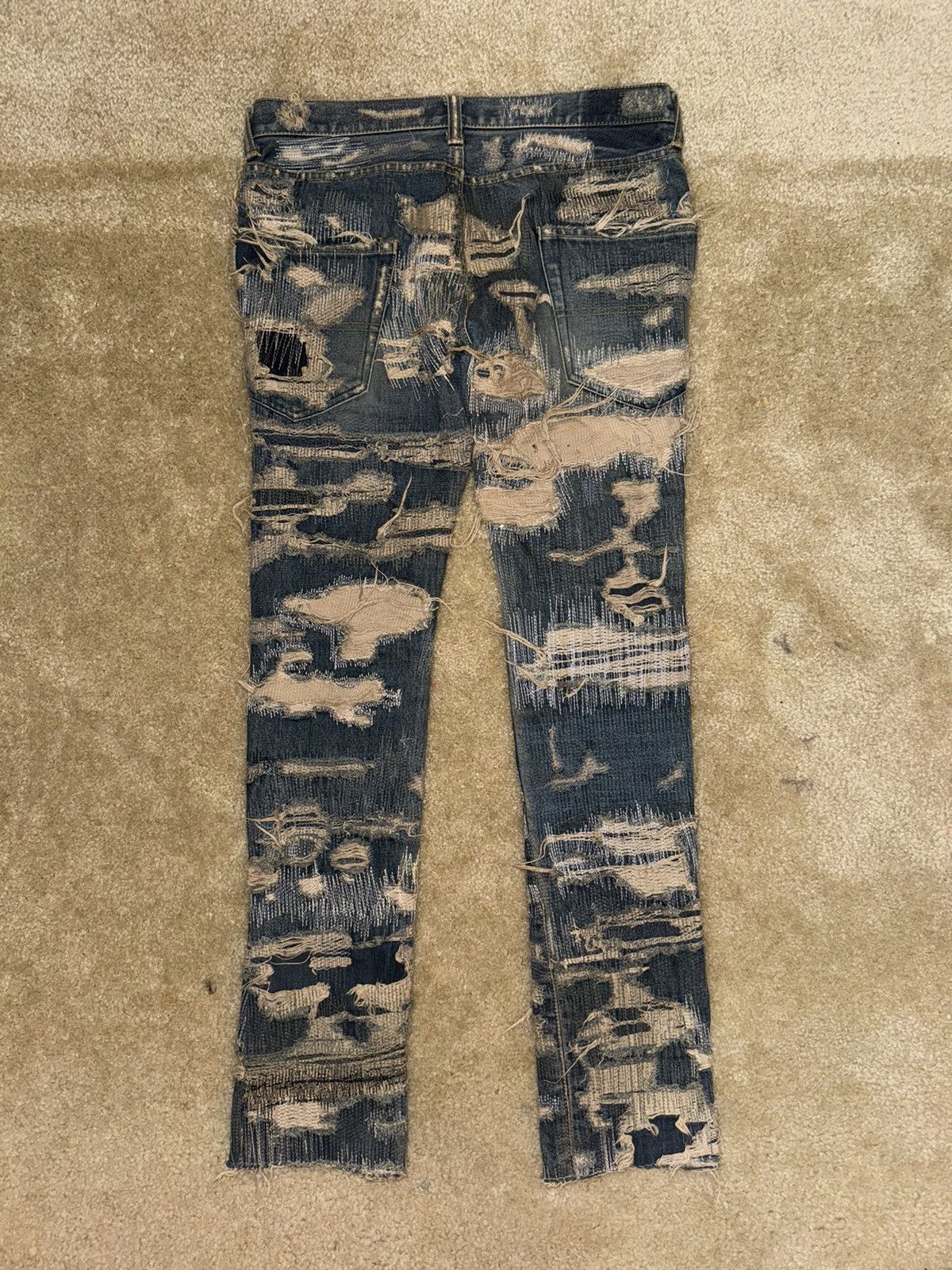 Undercover Undercover AW05 “Arts & Crafts” 85's Blue Denim | Grailed
