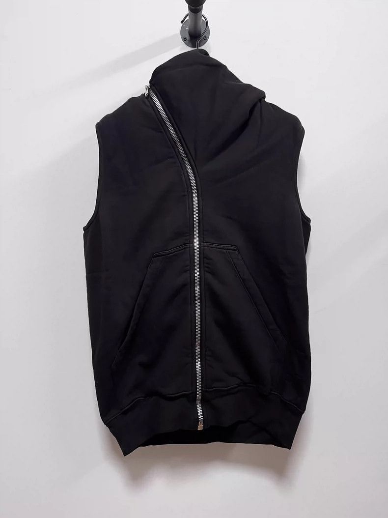 Rick Owens Rick Owens RO Sleeveless Wizard Hoodie Size US XS / EU 42 / 0 - 3 Thumbnail