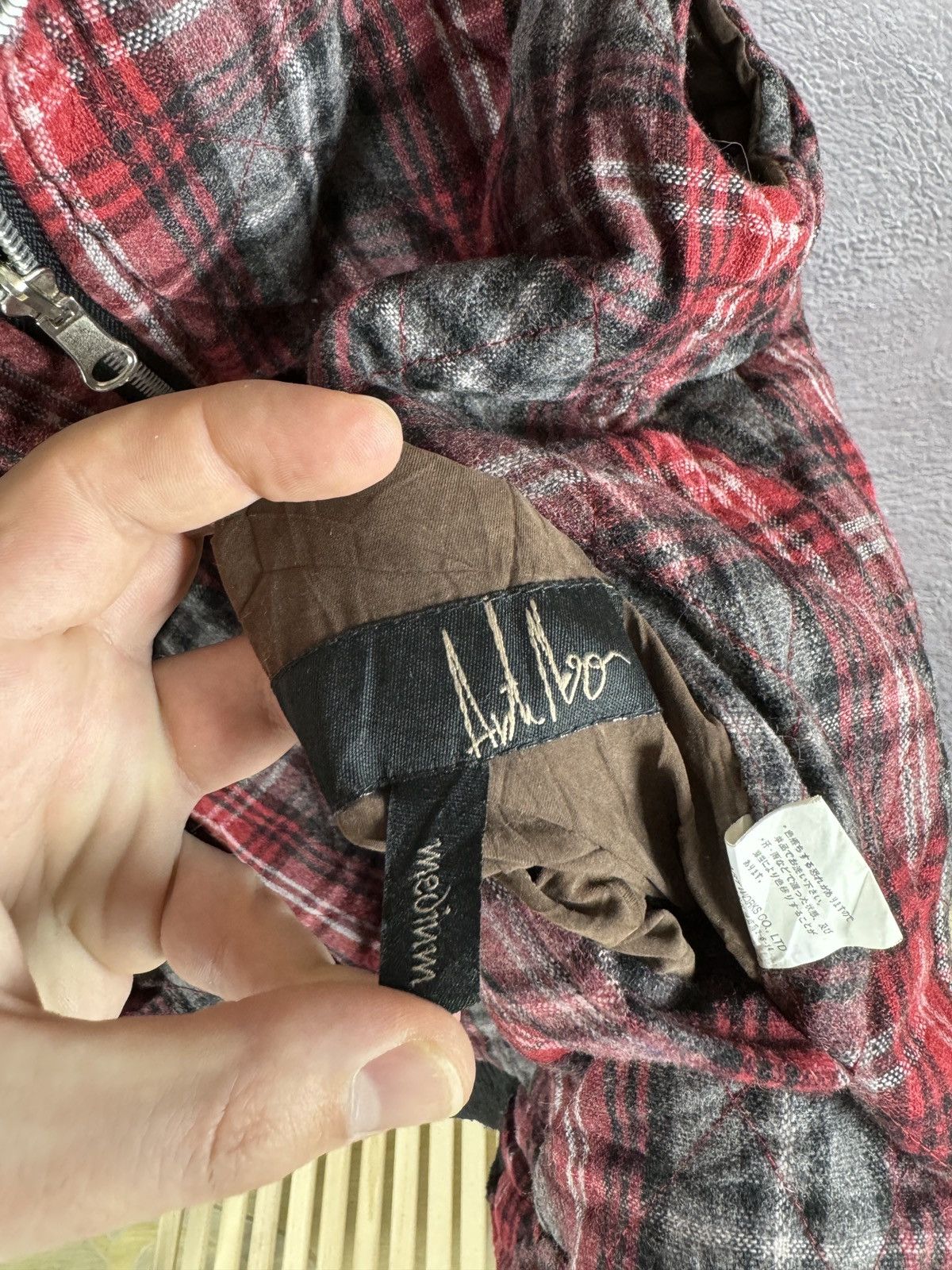 Untitled Artworks Artworks Insight Co. Ltd Japan reversible check velvet vest Size US M / EU 48-50 / 2 - 9 Thumbnail