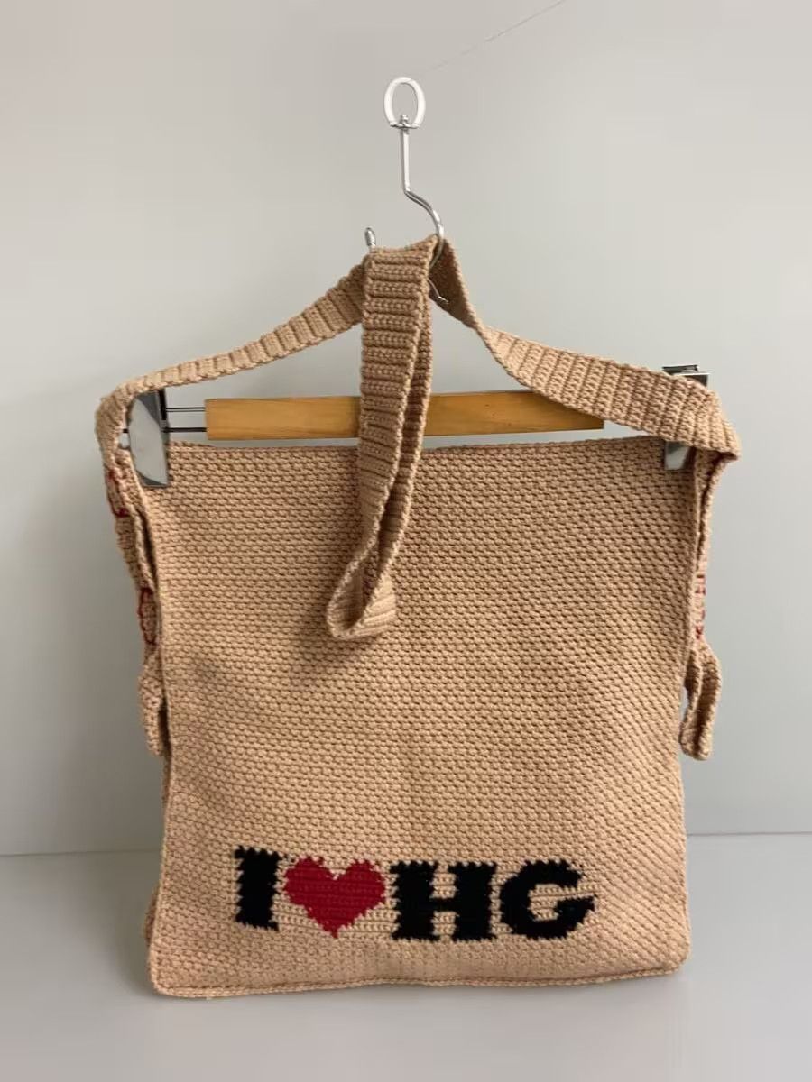 Hysteric Glamour Crochet Wool Knit Shoulder Bag Size ONE SIZE - 4 Thumbnail