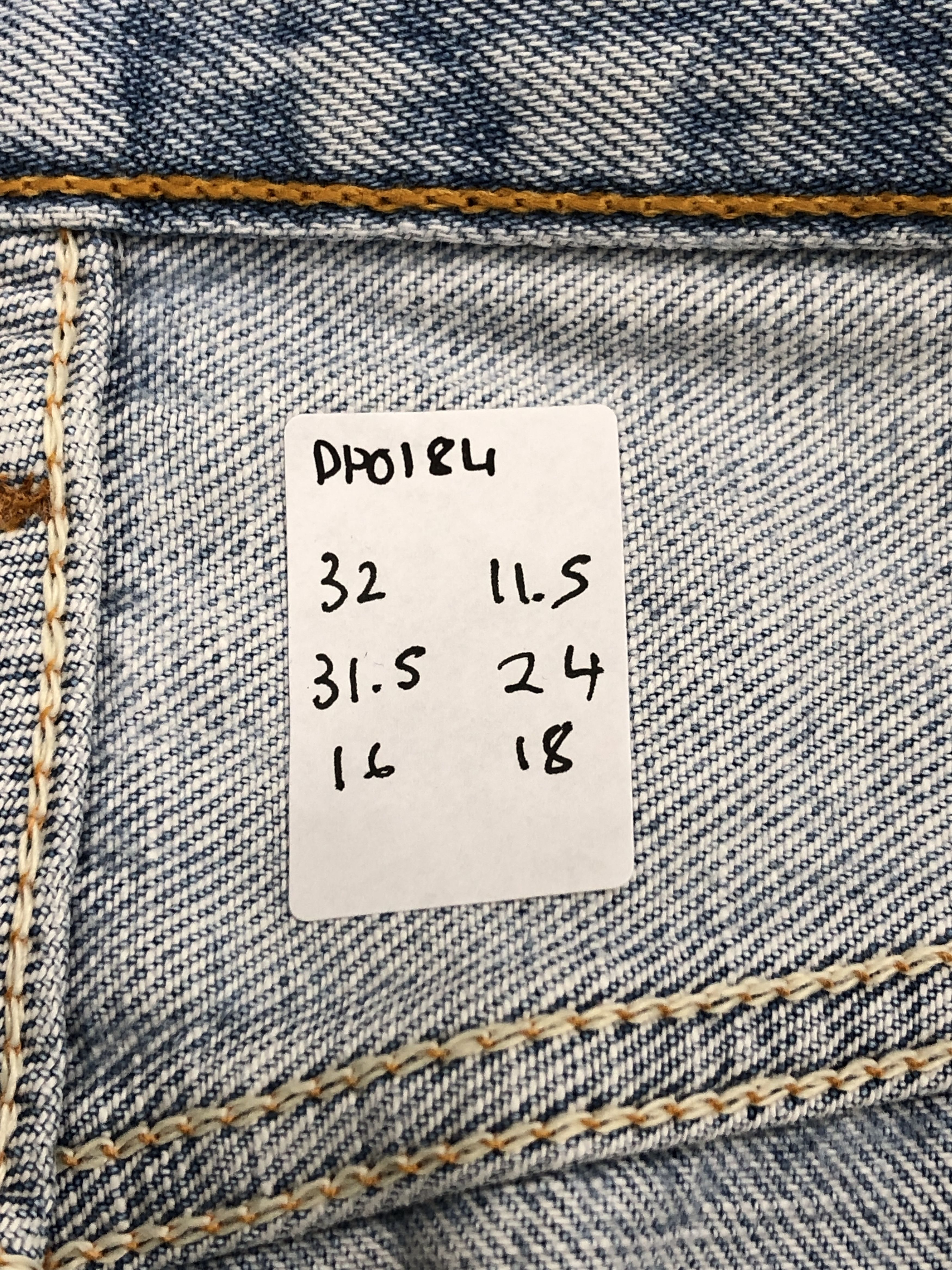 Levi's × Vintage Vintage 90s Levis 501 Splatter Paint Light Wash Jeans Size US 32 / EU 48 - 13 Thumbnail