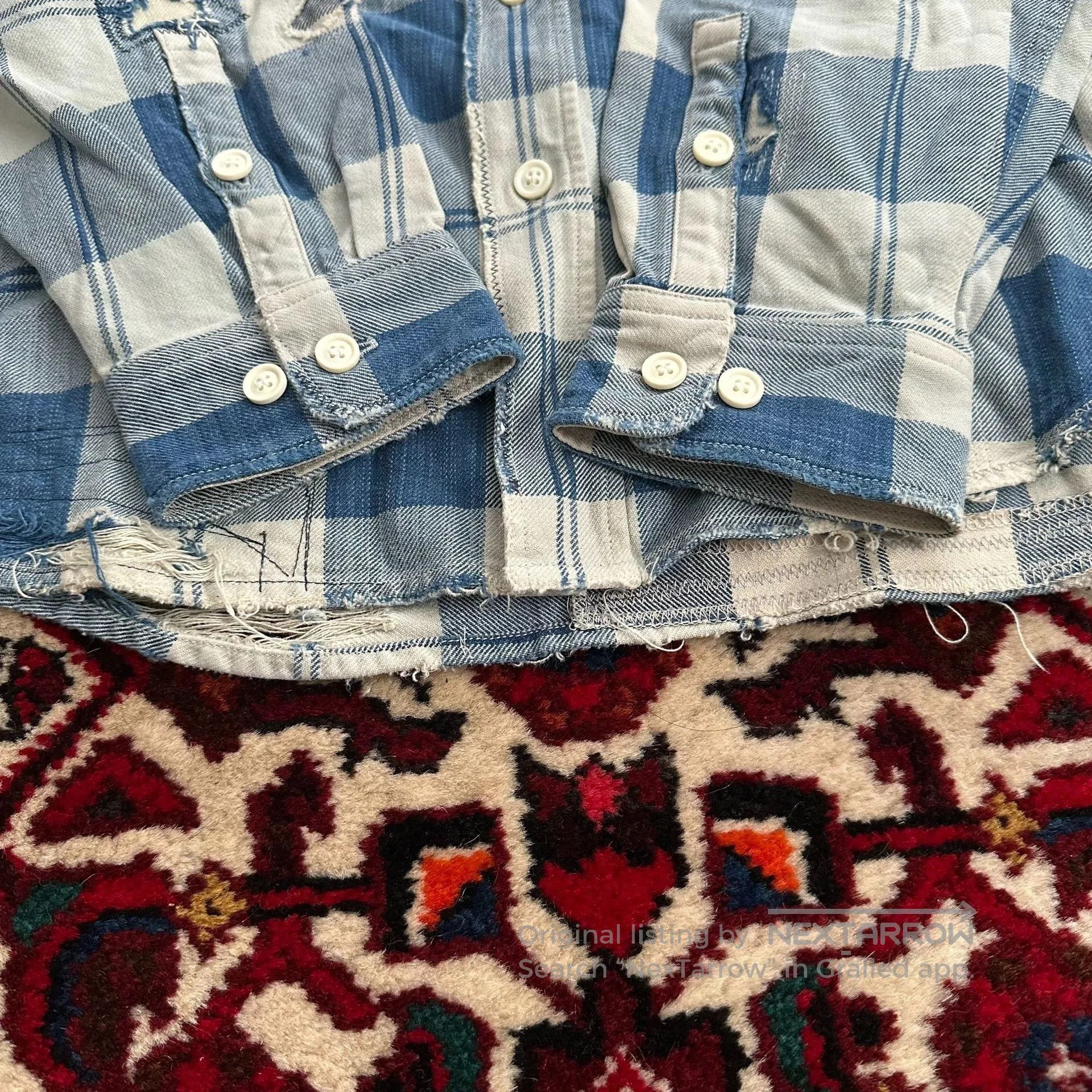 Visvim VISVIM 21SS LUMBER CHECK L/S CRASH. Size US M / EU 48-50 / 2 - 6 Thumbnail