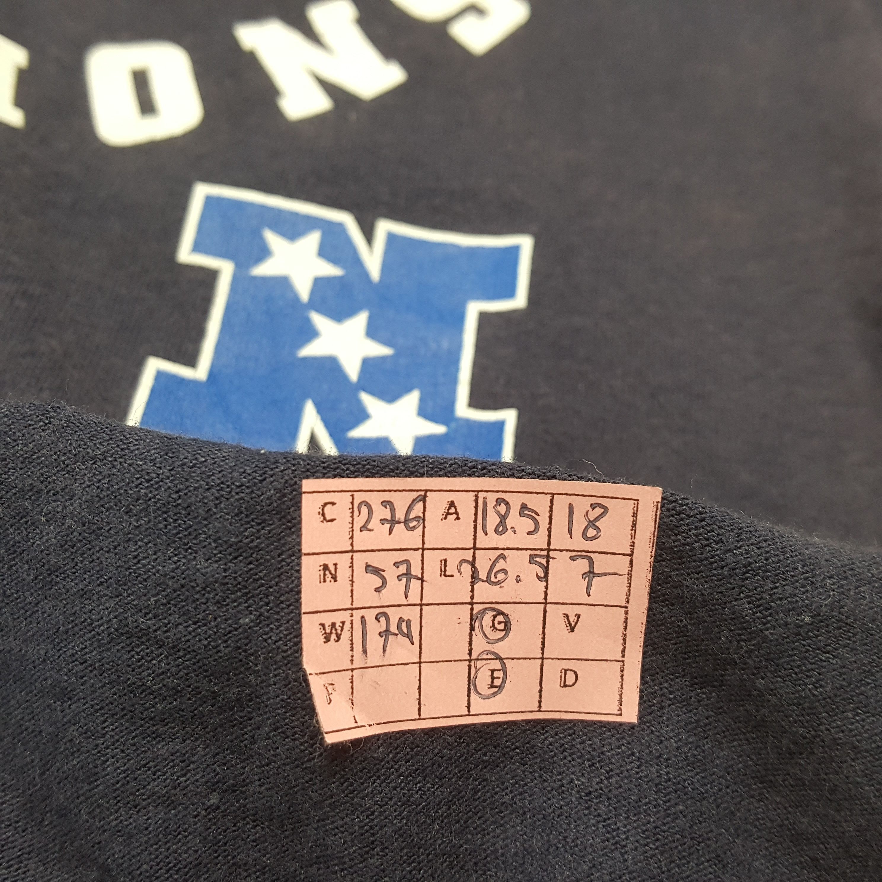 Lee × NFL × Vintage LEE Dallas Cowboys NFL Football Team Vintage Tshirt Size US S / EU 44-46 / 1 - 7 Thumbnail