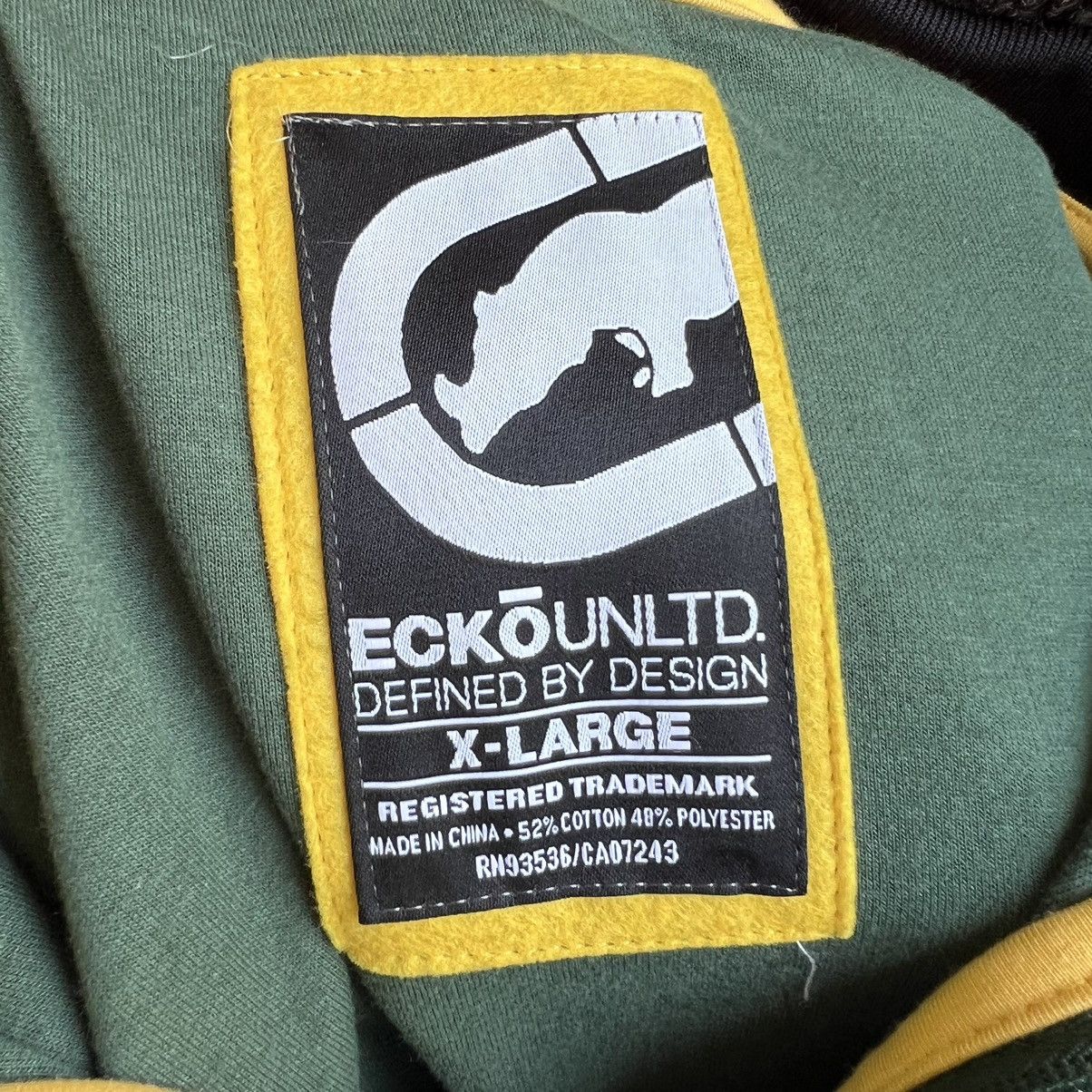 Ecko Unltd. × Vintage Y2K Ecko Unltd Striped Zip Jacket Size US XL / EU 56 / 4 - 6 Thumbnail