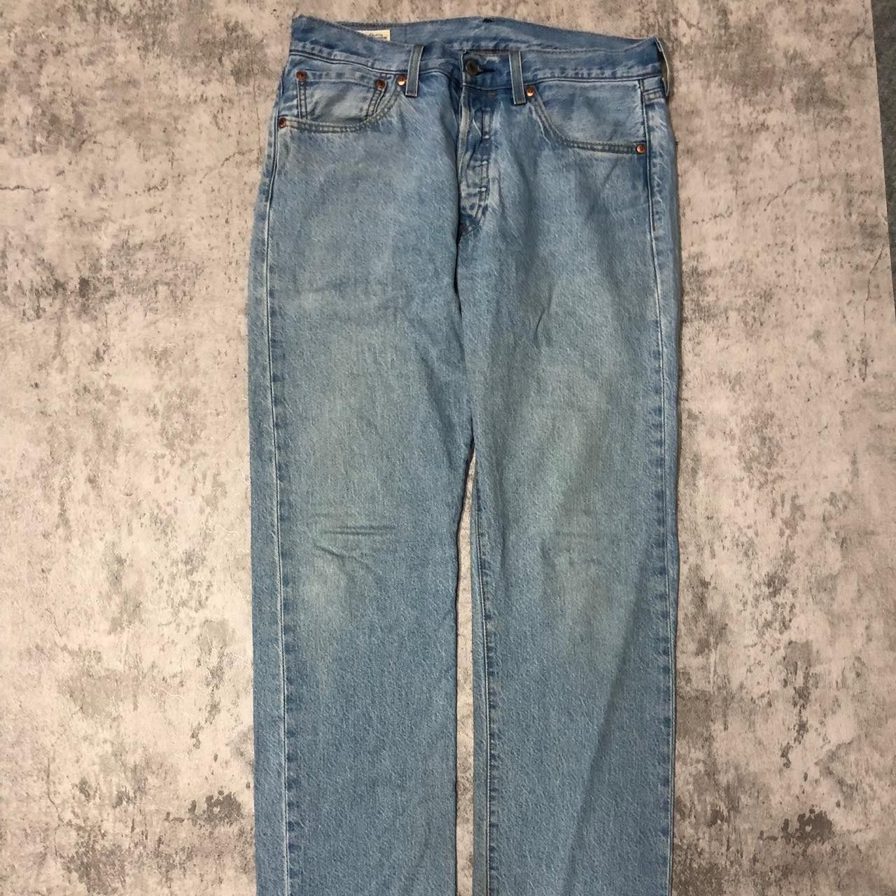 Levi's Levi's 501 blue denim jeans #denim Size US 31 - 1 Thumbnail