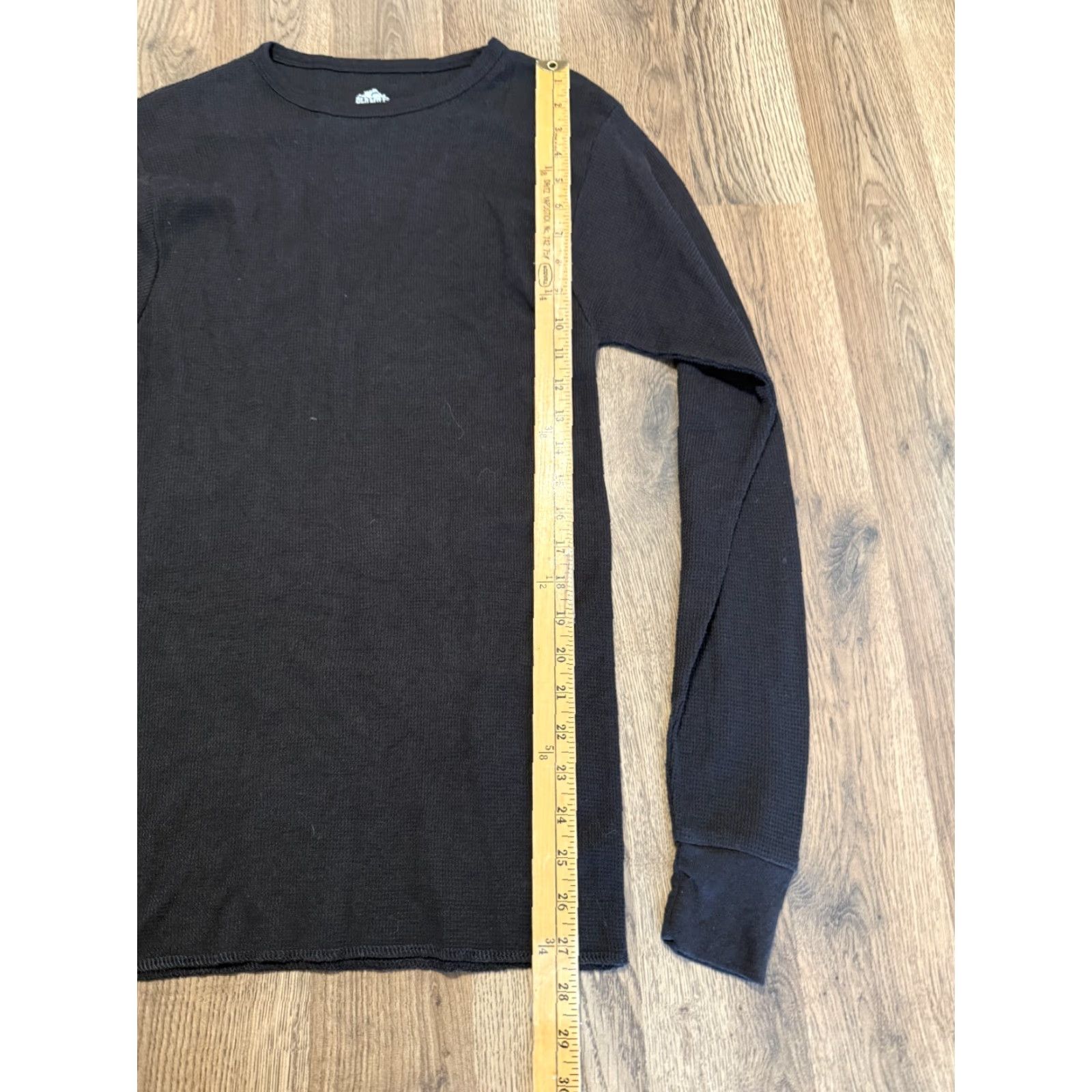 MILLY Old Mill Shirt Men L Black Crewneck Long Sleeve Shirt Size US L / EU 52-54 / 3 - 7 Thumbnail