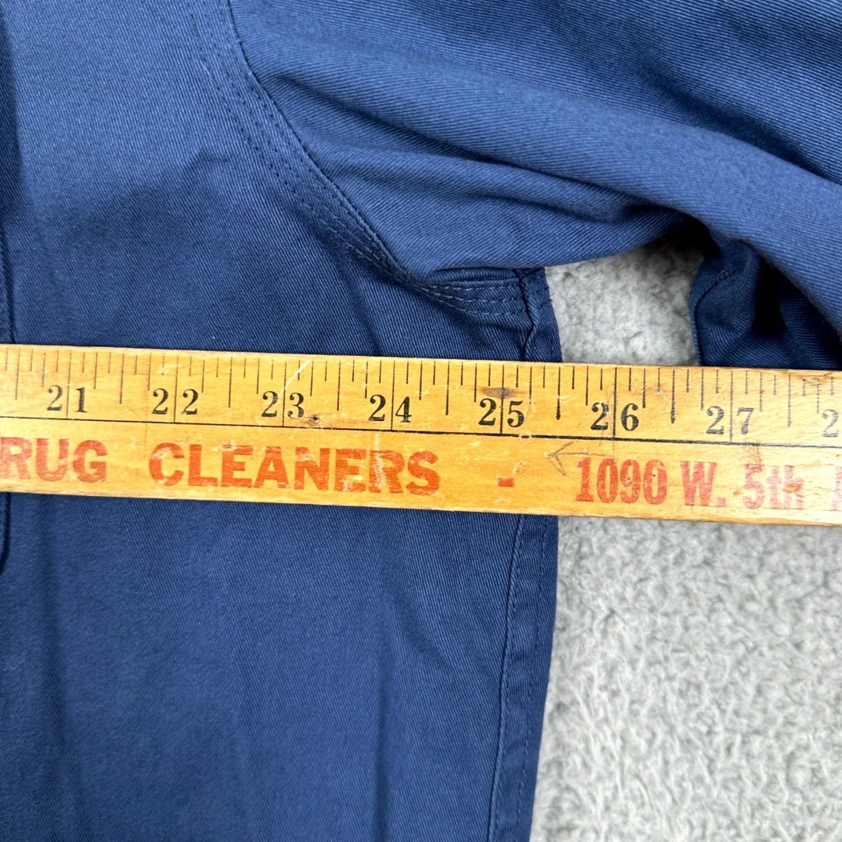 Vintage VINTAGE L.L. Bean Flannel Lined Shirt Shacket Men Large Blue Jacket Barncoat Long Sleeve Size US L / EU 52-54 / 3 - 7 Thumbnail
