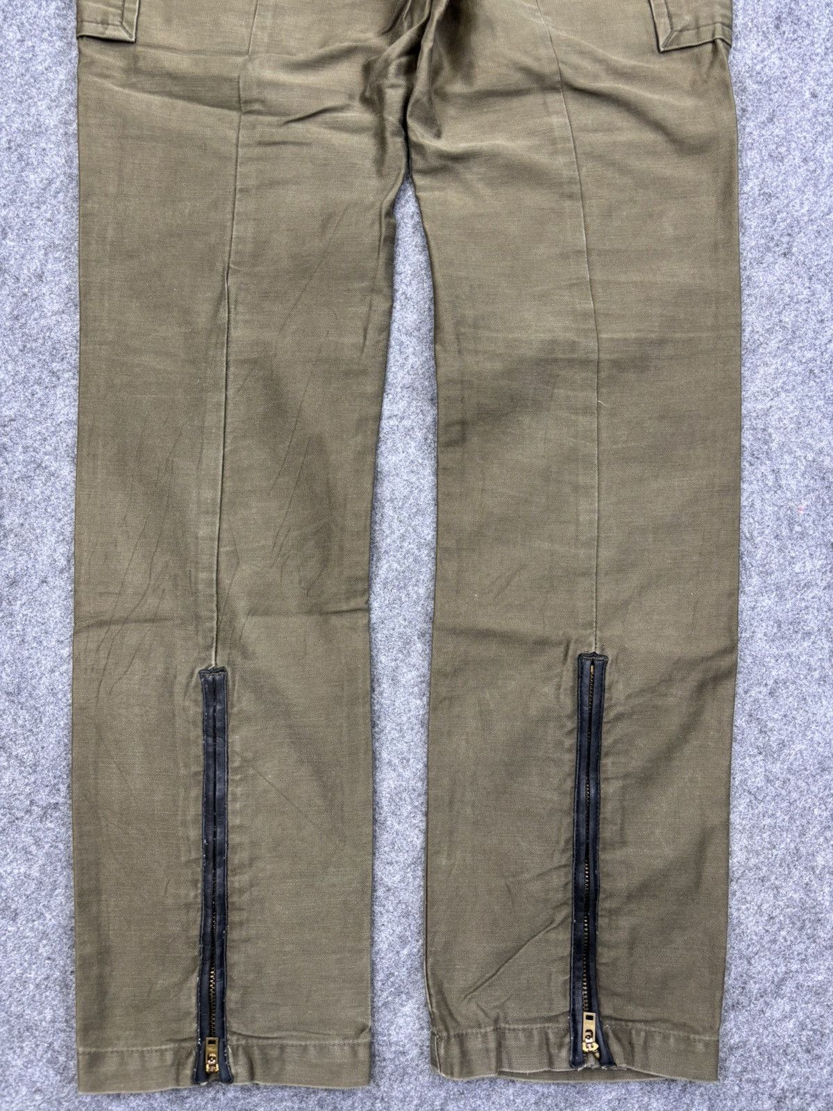 Japanese Brand DISCIPLE motocyclist Stylish Sturdy Cargo Biker Pant F739 Size US 29 - 12 Thumbnail