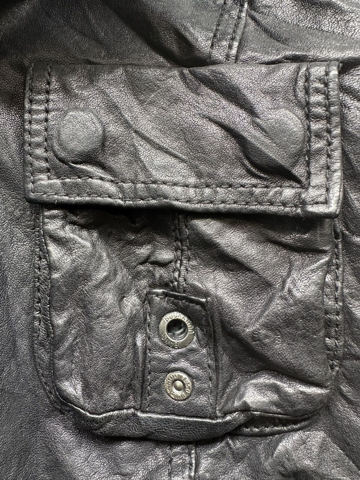BUCKAROO 🔥Grail🔥 AW10 Buckaroo sheepskin leather jacket Size US M / EU 48-50 / 2 - 23 Thumbnail