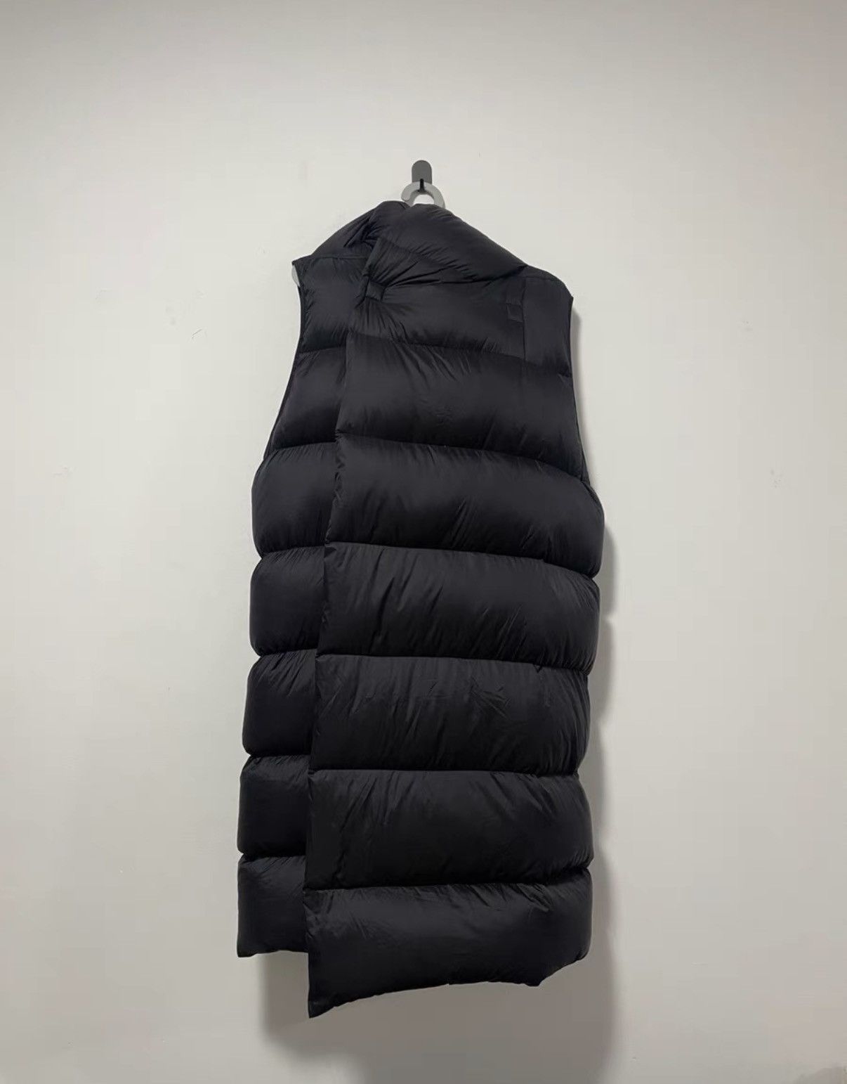 Rick Owens Rick Owens 18FW Hooded Down Vest with Suspenders Size US M / EU 48-50 / 2 - 2 Thumbnail