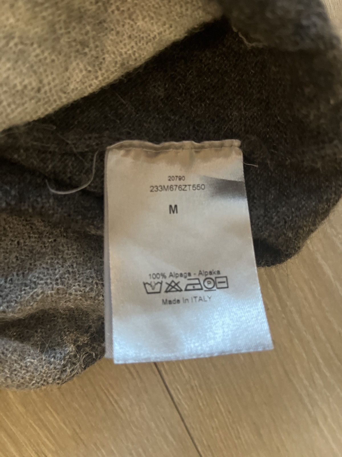 Dior Dior Alpacca, Birds of pray, ca 2012 Size US M / EU 48-50 / 2 - 3 Thumbnail