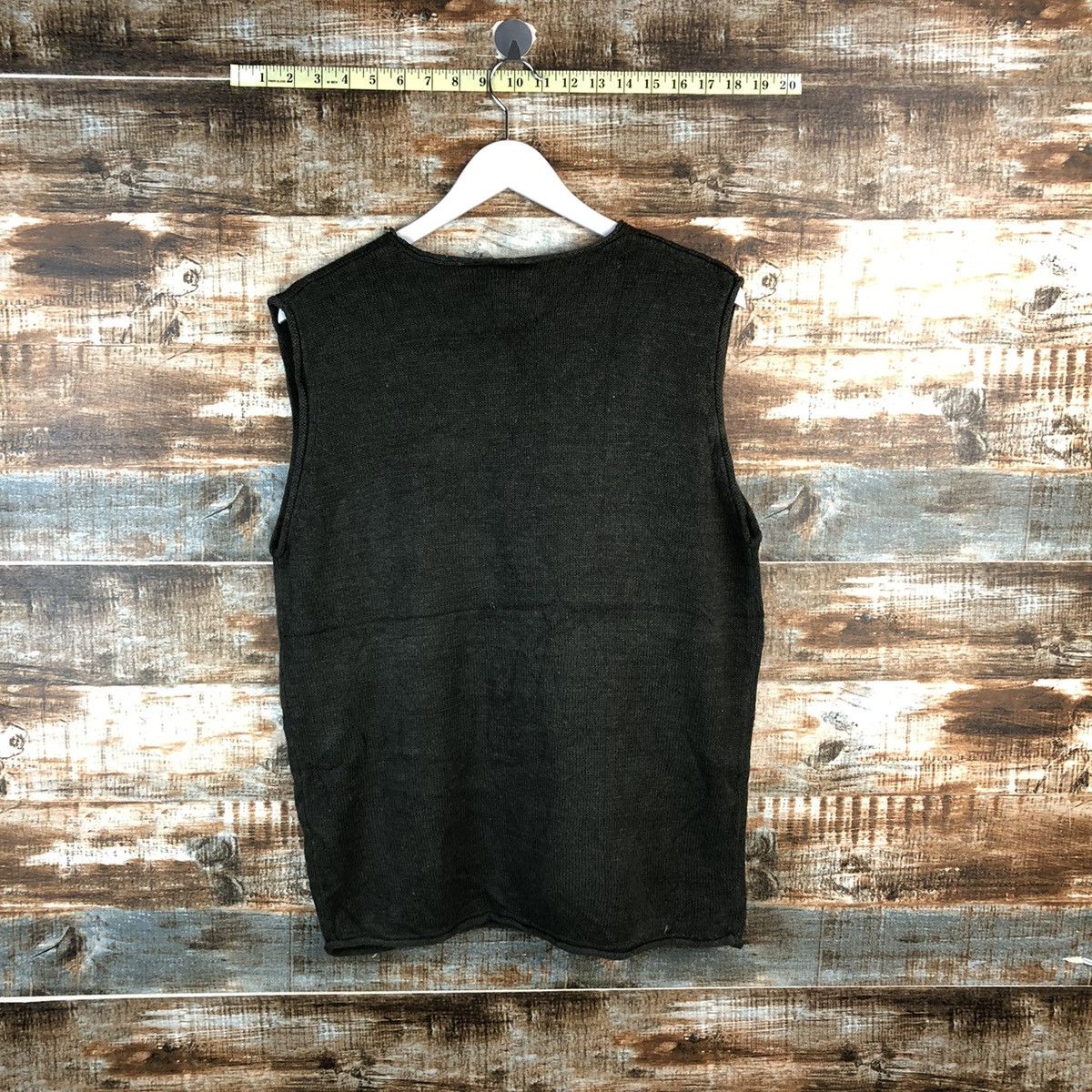 Dockers Dockers Green Vest Knitwear #A2493 Size US M / EU 48-50 / 2 - 13 Thumbnail