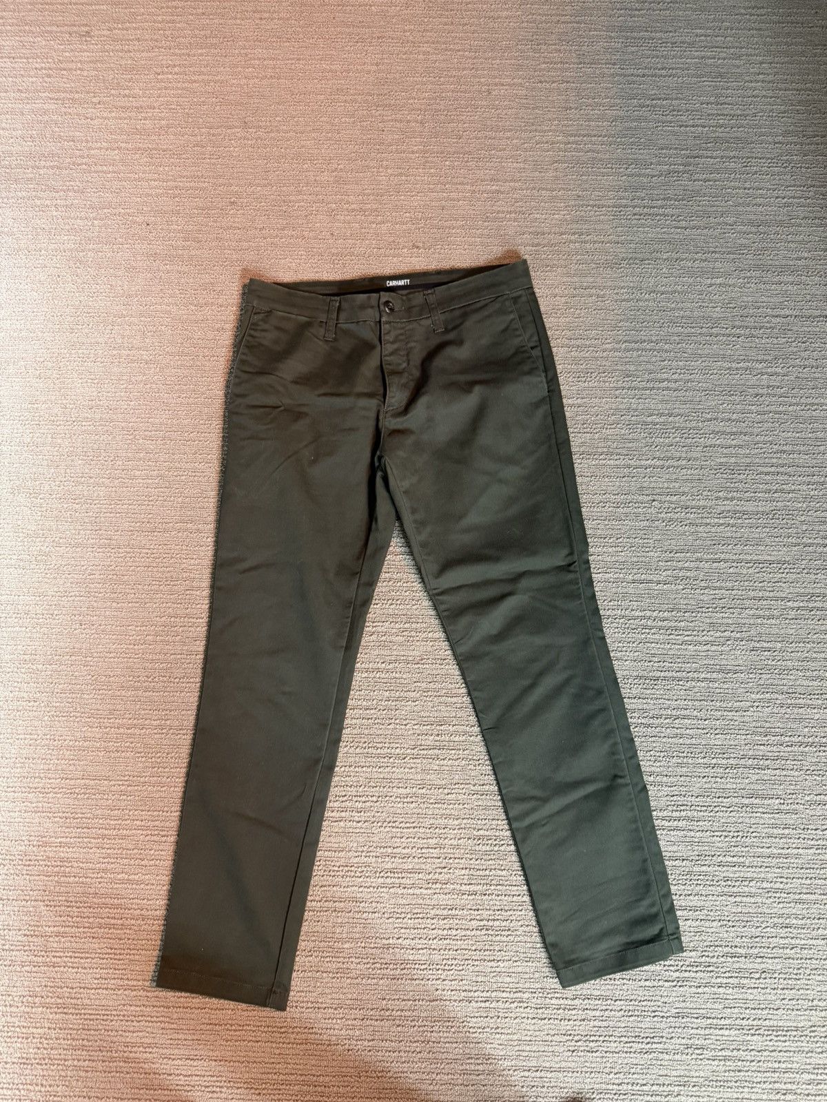 Carhartt Carhartt WIP SID Pants Olive Green Size US 32 / EU 48 - 1 Thumbnail