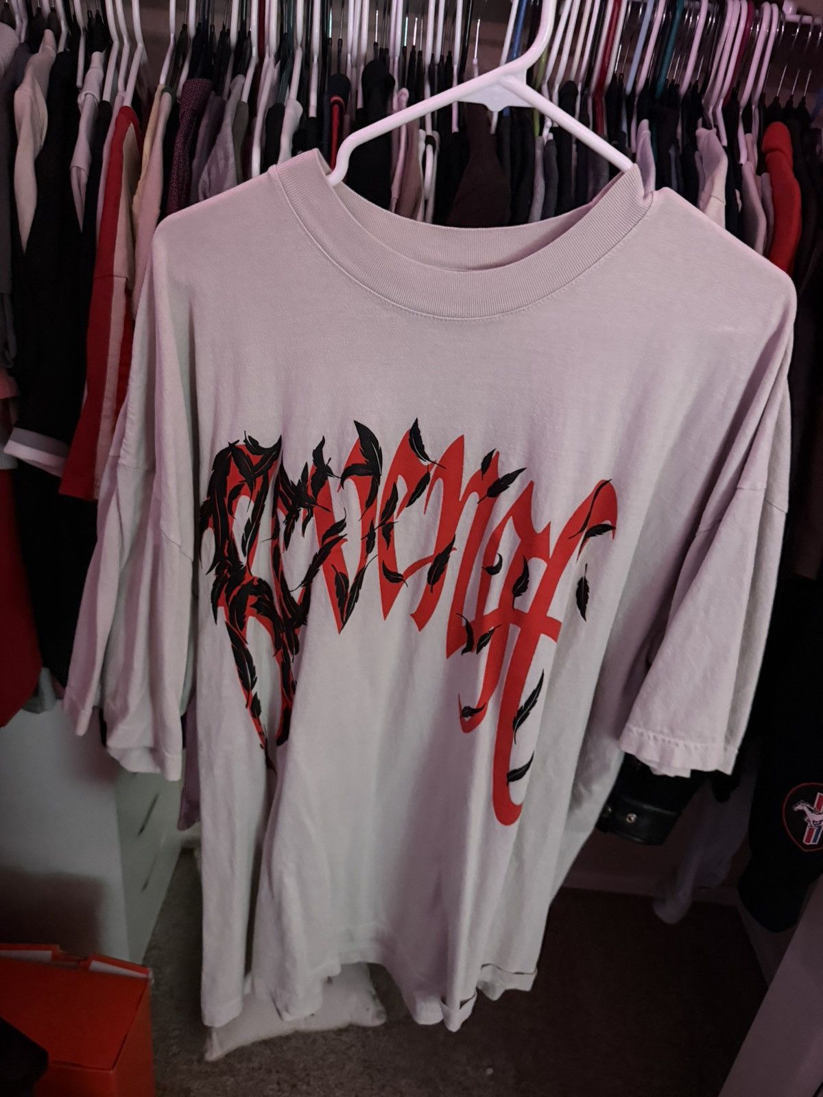 Revenge Revenge 999 White Tee Size US XL / EU 56 / 4 - 1 Thumbnail