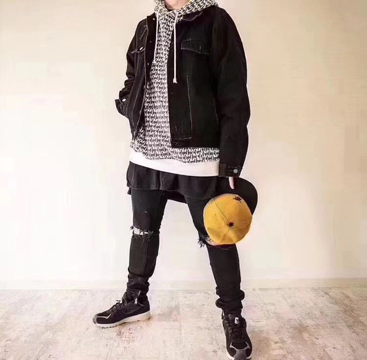 Fear of God Fear of God Black washed denim cargo jacket Size US XL / EU 56 / 4 - 7 Thumbnail
