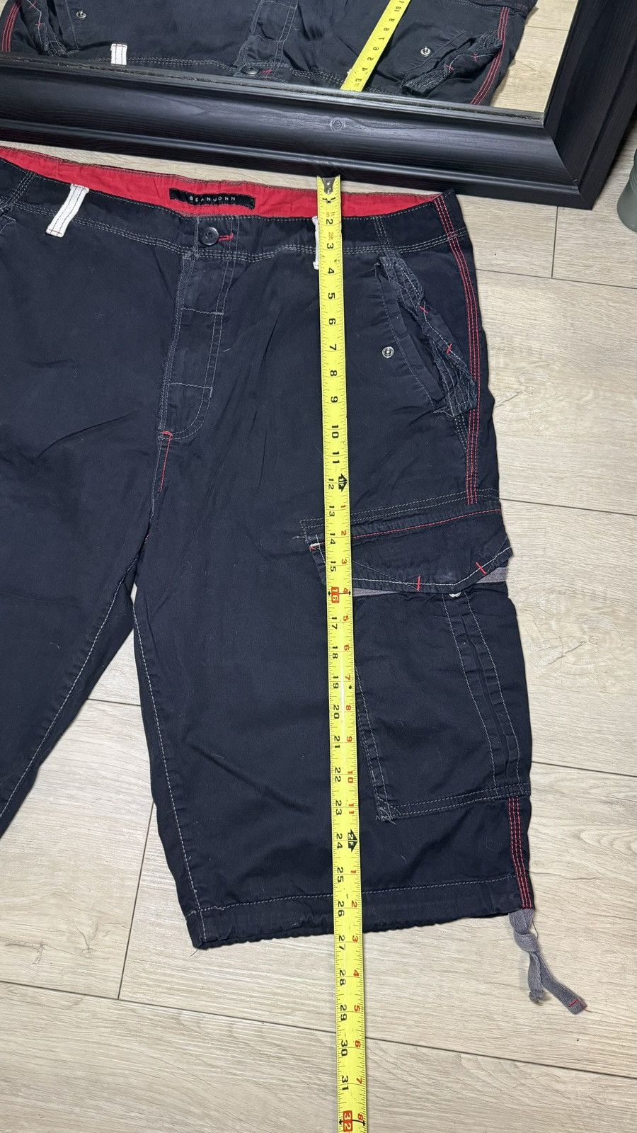 Sean John Y2K 2000s Sean John Tactical Cargo Shorts Size US 38 / EU 54 - 6 Thumbnail