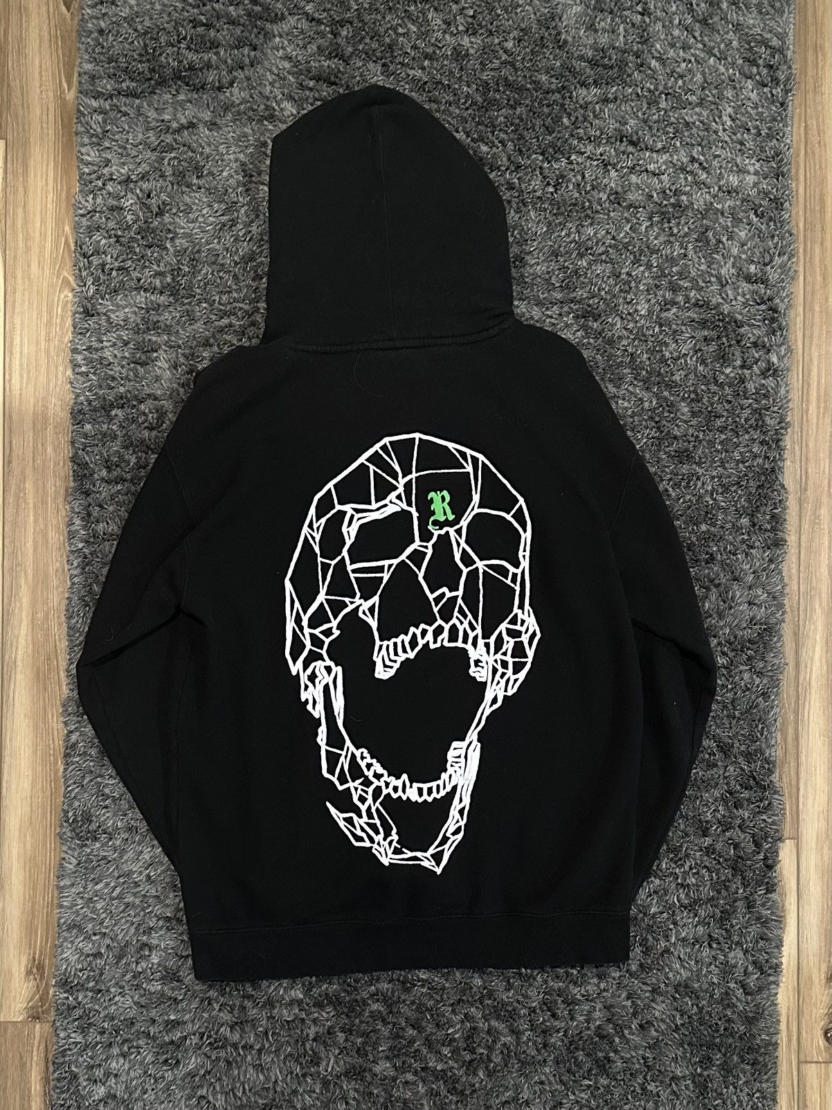 Revenge Revenge - Green Spider Arch (Puff Print) Hoodie Size US L / EU 52-54 / 3 - 2 Thumbnail