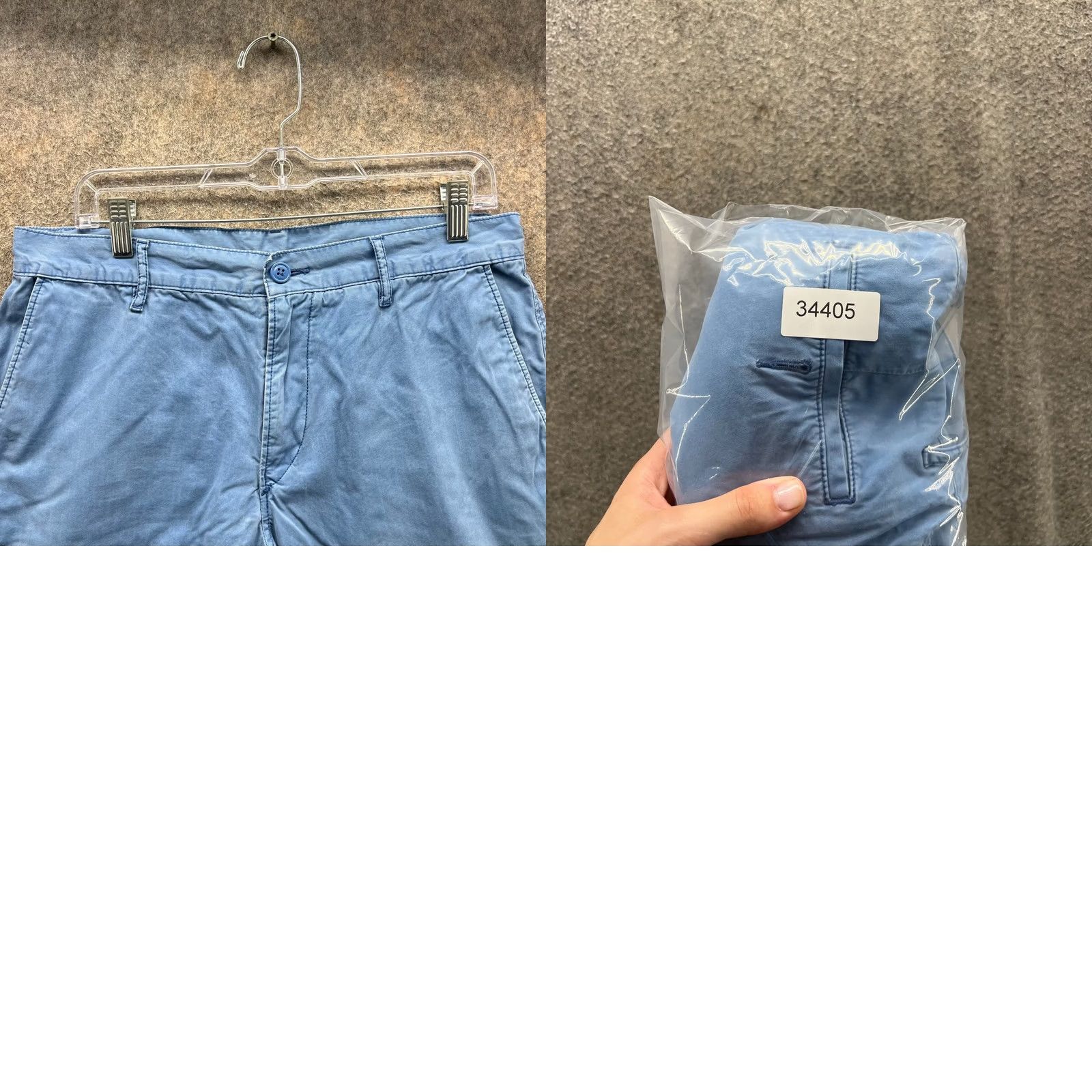 Lacoste Vintage Lacoste Shorts Men 33 Blue Chino Flat Front Classic Twill Cotton Shorts Mens 33 Blue Chino Classic Preppy Casual Summer Fall Spring Size US 33 - 9 Thumbnail