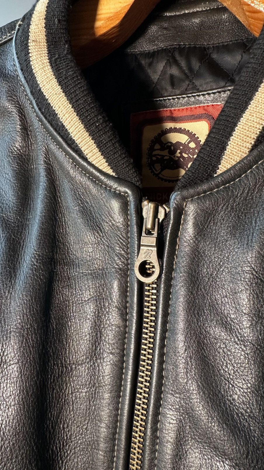 Vintage Nickelson Classic vintage leather jacket made in Asia Size US XL / EU 56 / 4 - 10 Thumbnail