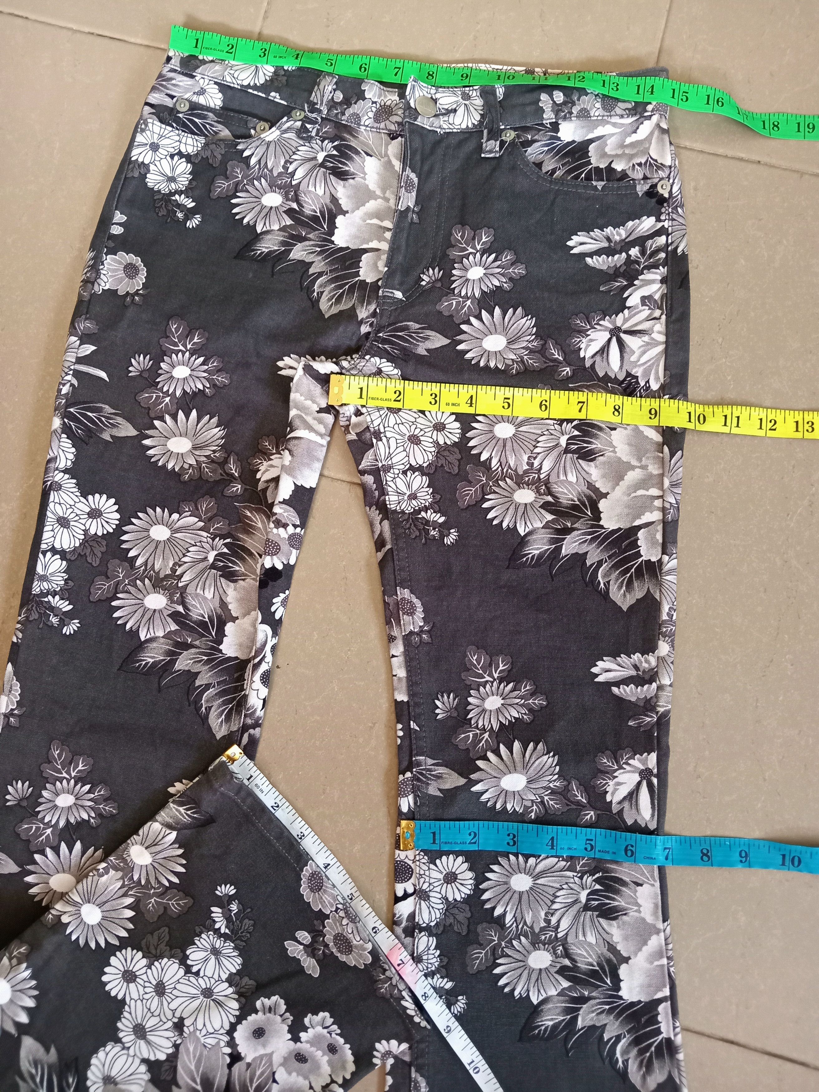 Japanese Brand × Tornado Mart GLAMDY Japanese Tornado Mart Style Flare Flower Jeans Size US 29 - 2 Thumbnail