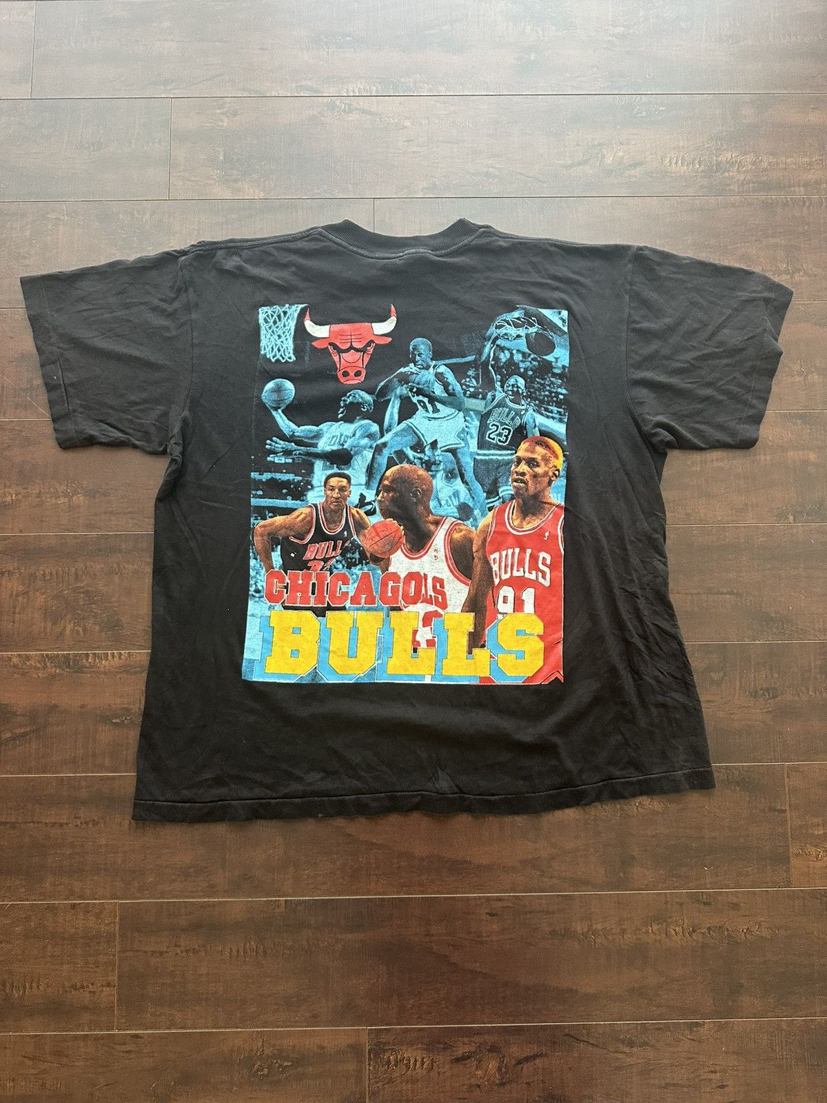 Vintage Vintage Chicago Bulls Shirt Size US XXL / EU 58 / 5 - 2 Thumbnail