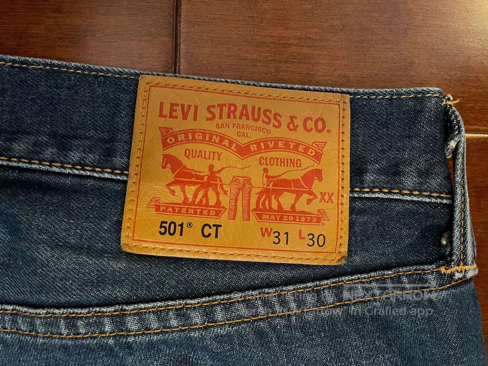 Levi's Levi's 501CT Jeans Made in Japan. Size US 31 - 4 Thumbnail