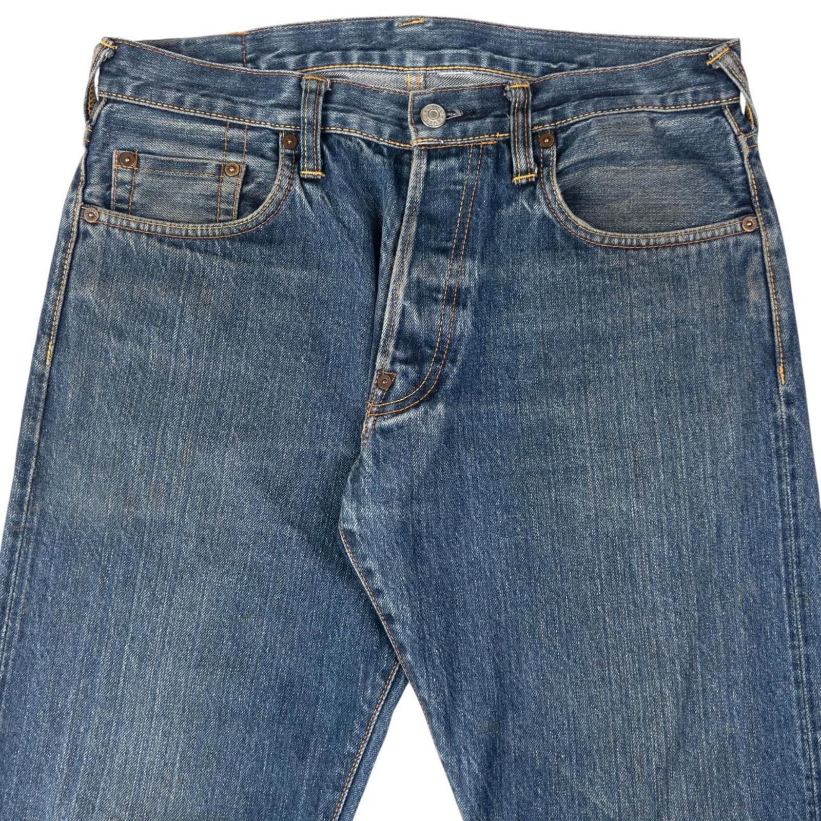 Evisu Vintage Evisu Double Dragon Gull Denim Jeans Size W33 Size US 33 - 4 Thumbnail