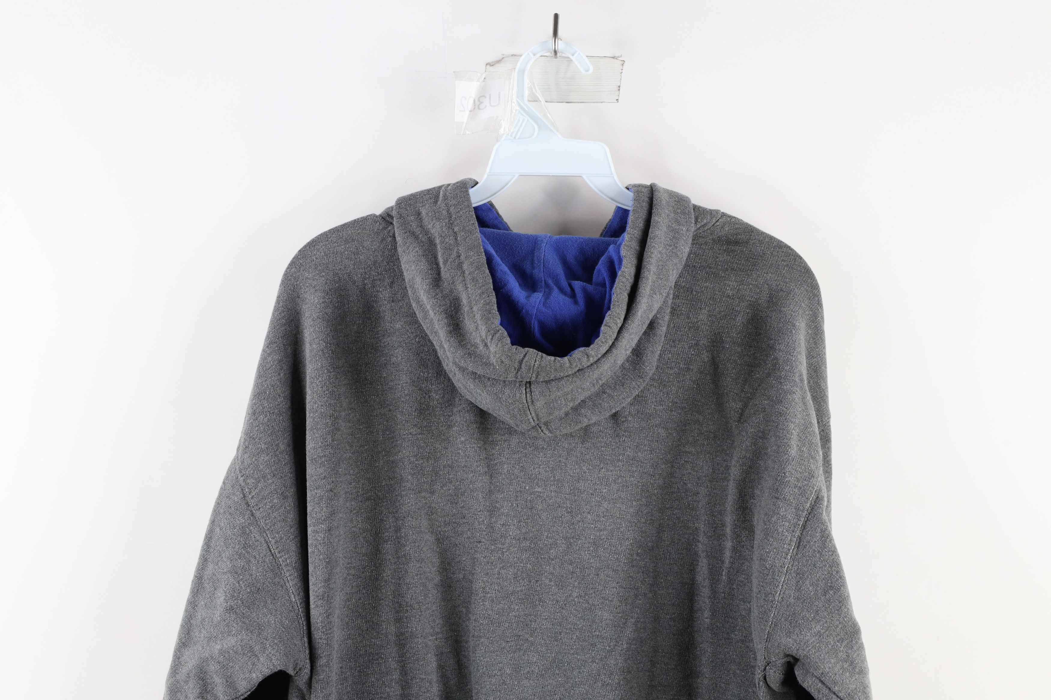 Vintage Vintage Spell Out Duke University Hoodie Sweatshirt Gray Size US L / EU 52-54 / 3 - 9 Thumbnail