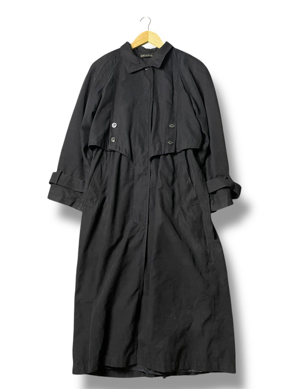 Japanese Brand × Vintage Japanese Brand Casual Long Trench Coat (96) Size US XXS / EU 40 - 1 Thumbnail