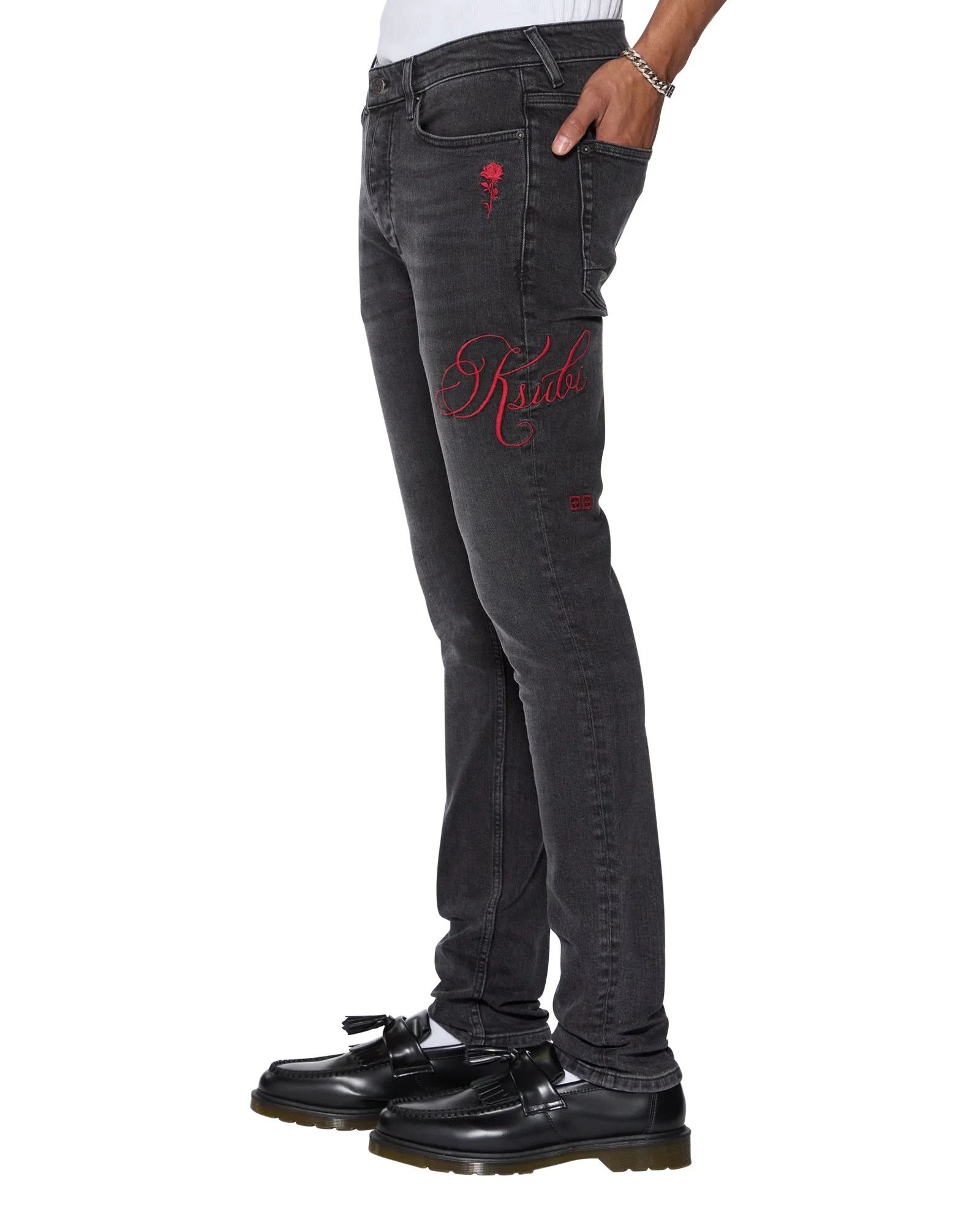Ksubi Ksubi Van Winkle Black Rokk Jeans Size 36 Size US 36 / EU 52 - 1 Thumbnail