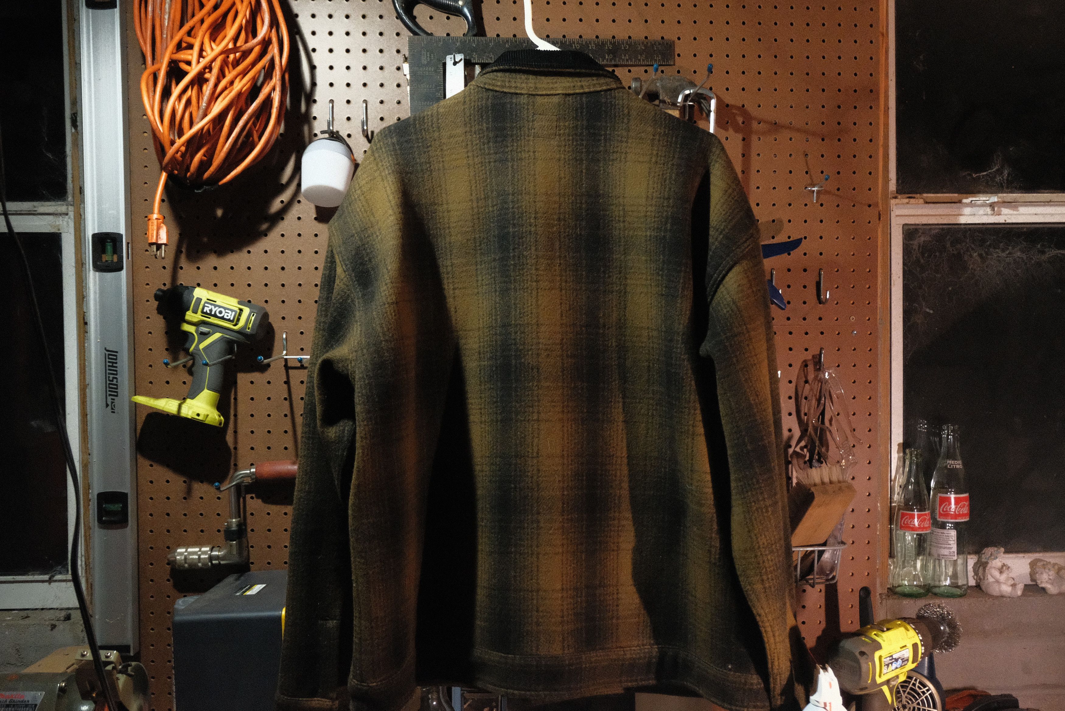 Randy's Garments Plaid Melton Wool Station Jacket Size US XXL / EU 58 / 5 - 5 Thumbnail