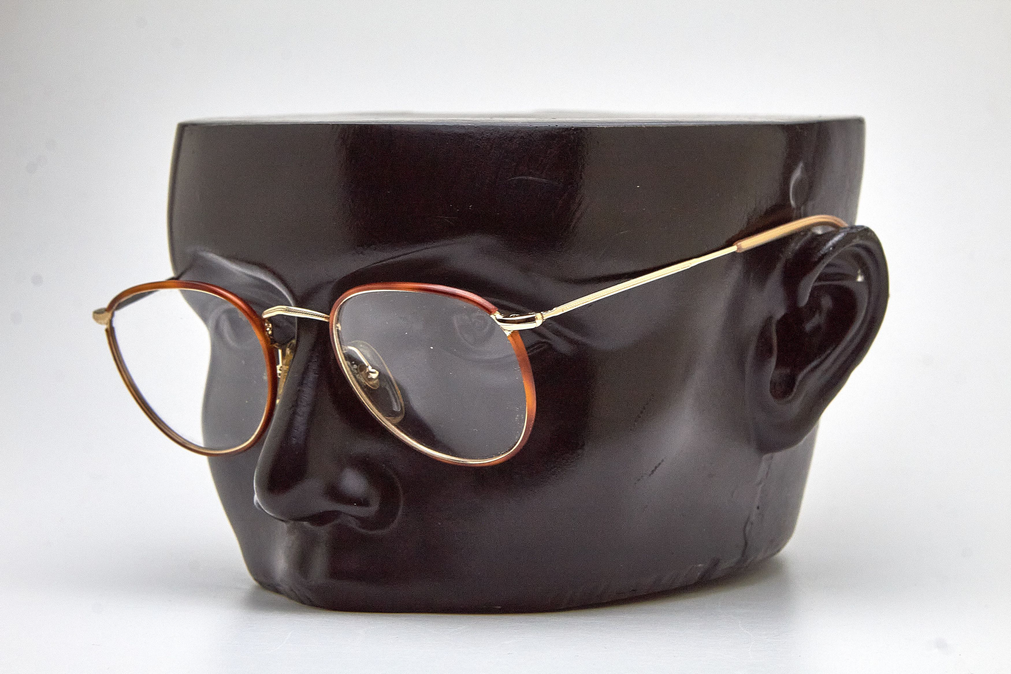 Vintage Avant-Garde ASAR Gold&Tortoise Shell Round Quiet-Lux Specs Size ONE SIZE - 7 Thumbnail