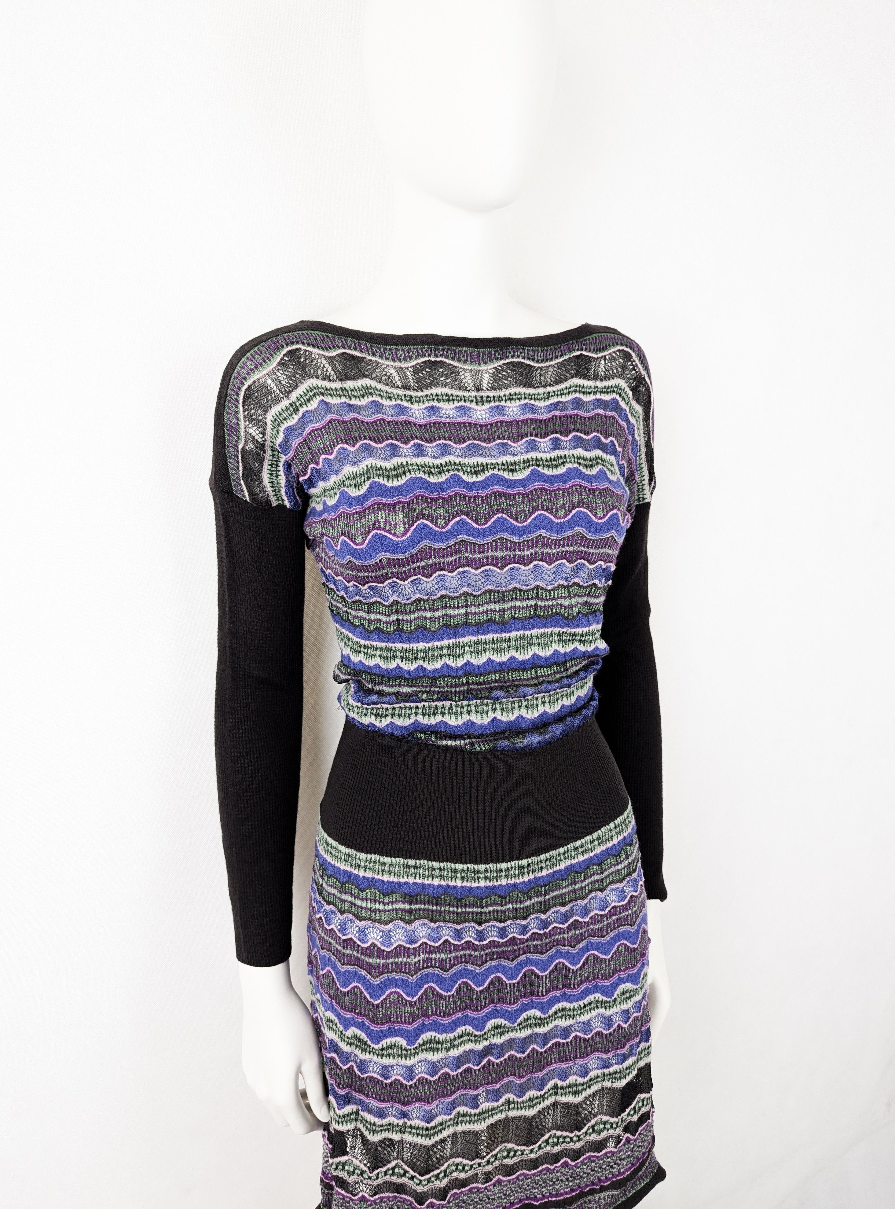 Missoni Missoni merino wool dress Size L / US 10 / IT 46 - 3 Thumbnail