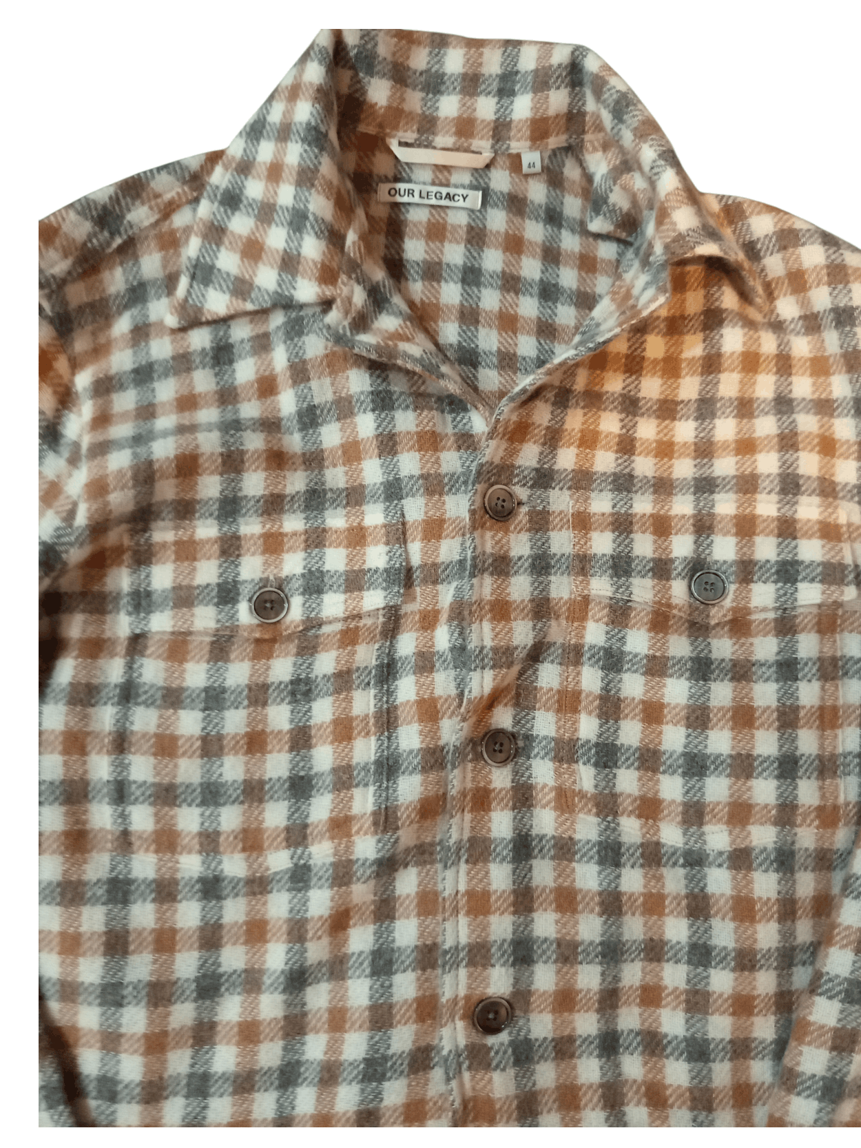 Our Legacy OUR LEGACY Evening Coach Jacket Wool Check Alpaca Size US S / EU 44-46 / 1 - 6 Thumbnail